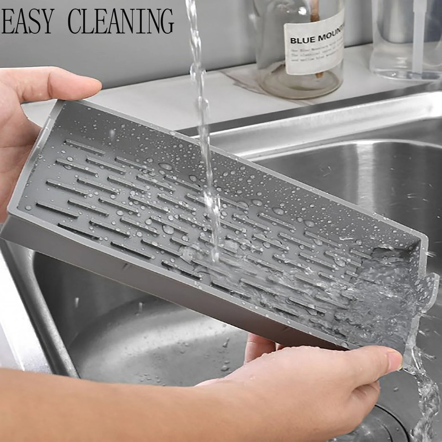 Nonstick Bakeware Set of 4 Cake Silicone Sheet Pan, Premium Baking Pan Dividers Non Stick Silicone Sheet Pan Set Suitable for Oven, Air Fryer to Simplify Cooking, Safe to Use and Easy to Clean