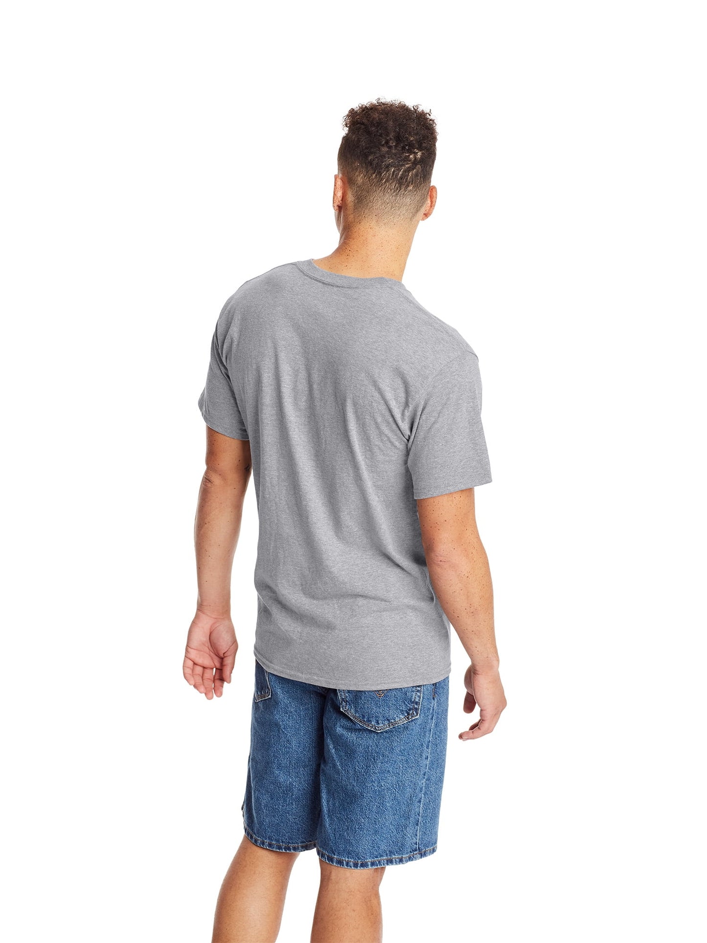 Men'S and Big Men'S Beefy T Cotton Short Sleeve T-Shirt, 3-Pack, Sizes S-3XL