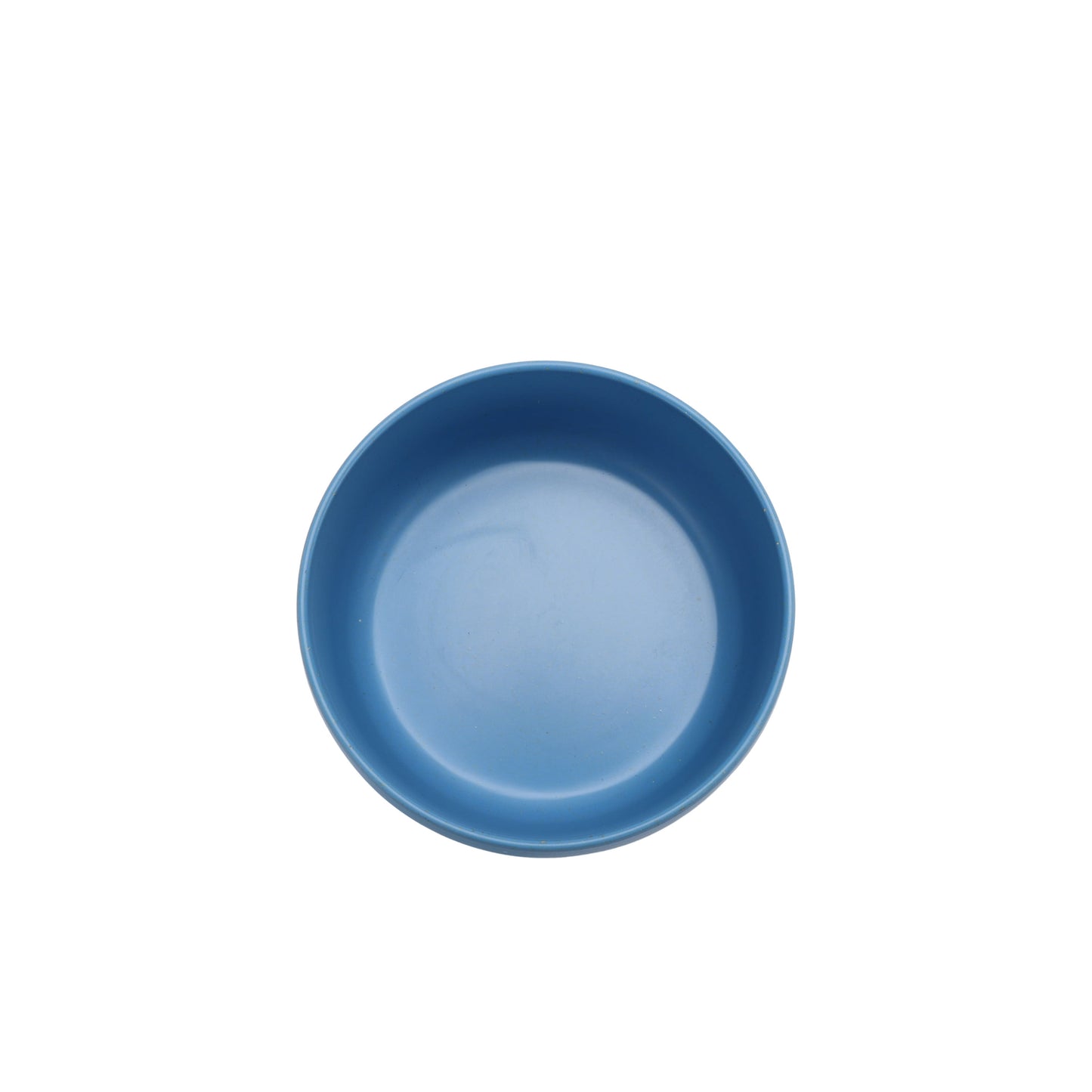Bamboo Melamine Serving Bowl & Dip Bowl, Blue