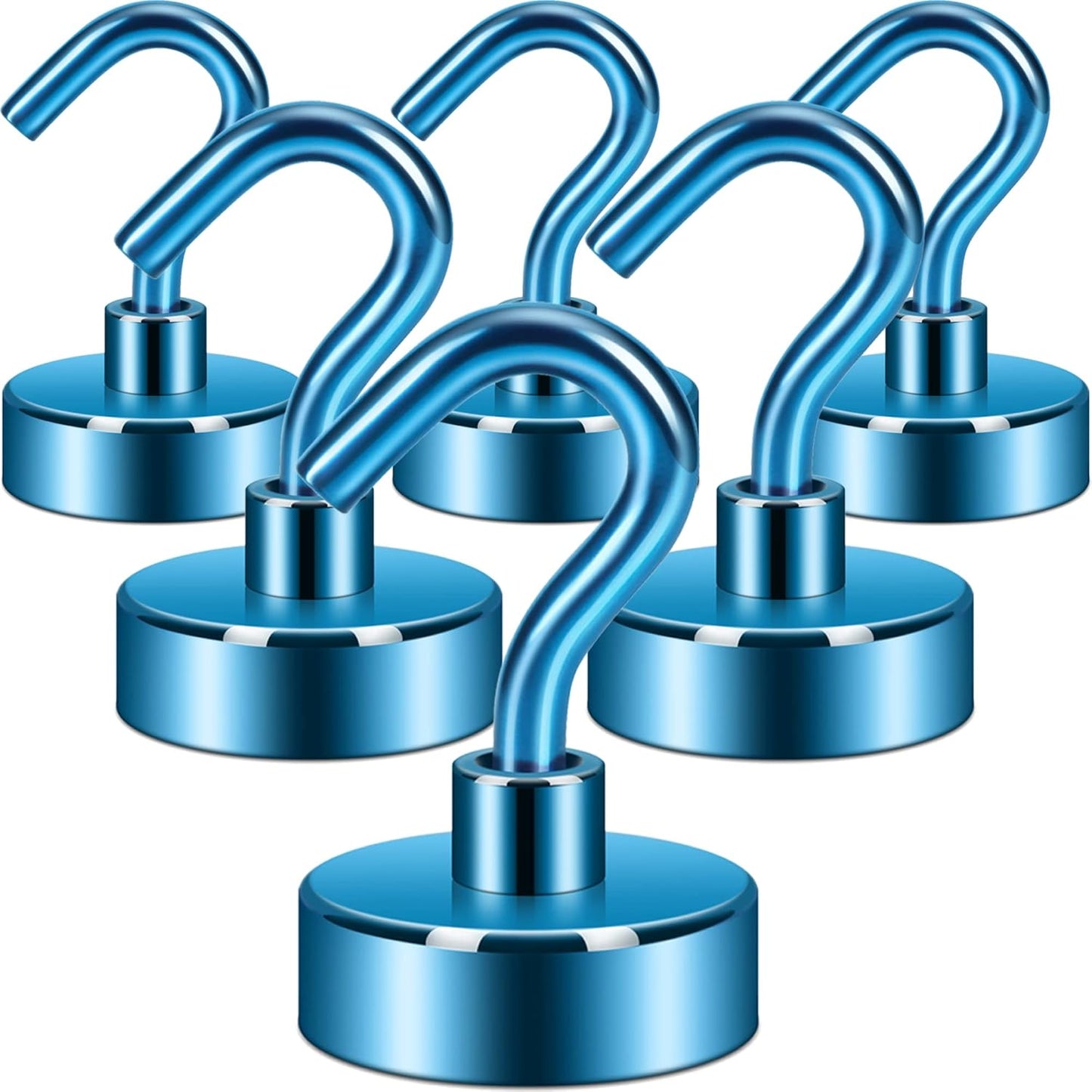Magnetic Hooks, Cruise Ship Essentials, 30Lb+ Heavy Duty Magnetic Hooks for Cruise Cabins, Refrigerator, Grill, Hanging, and Travel | Extra Strong Must-Haves Magnet Hook
