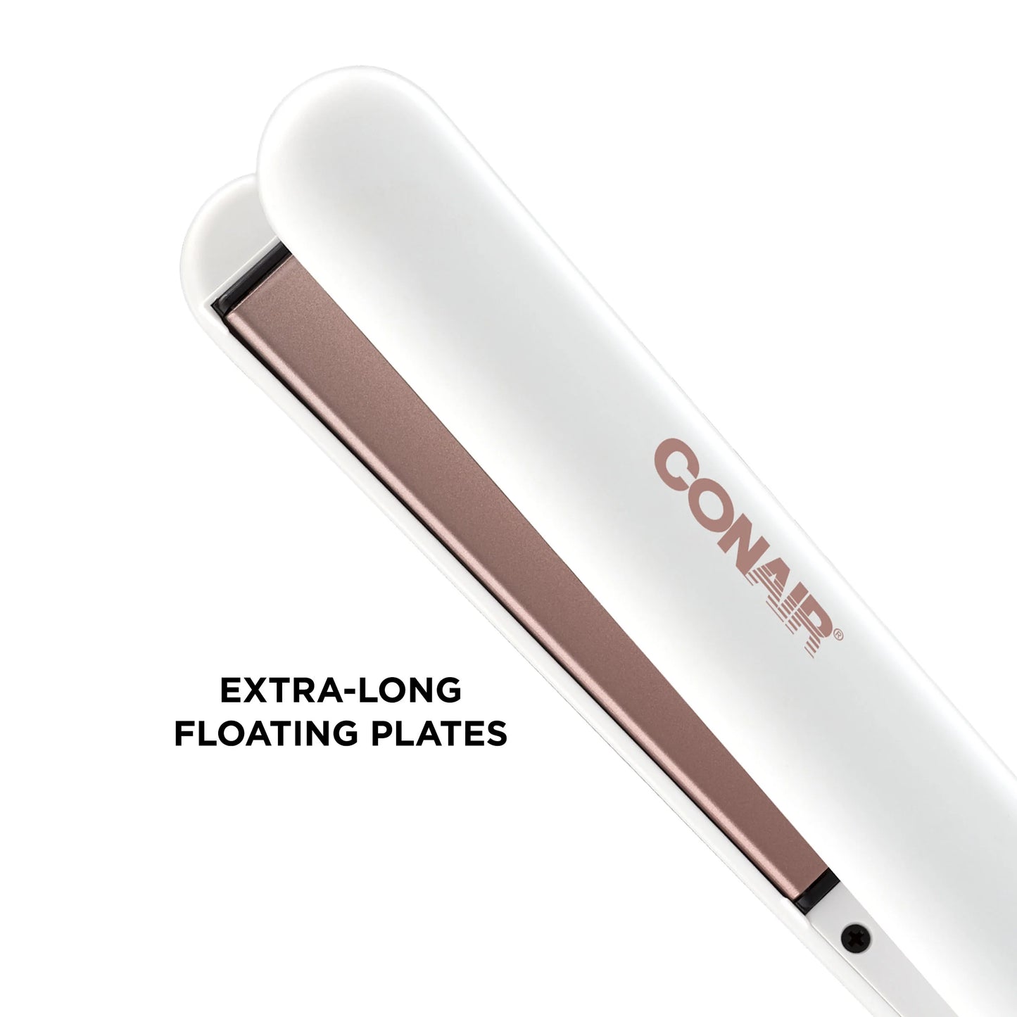 Double Ceramic 1" Flat Iron Hair Straightener, 5 Heat Settings