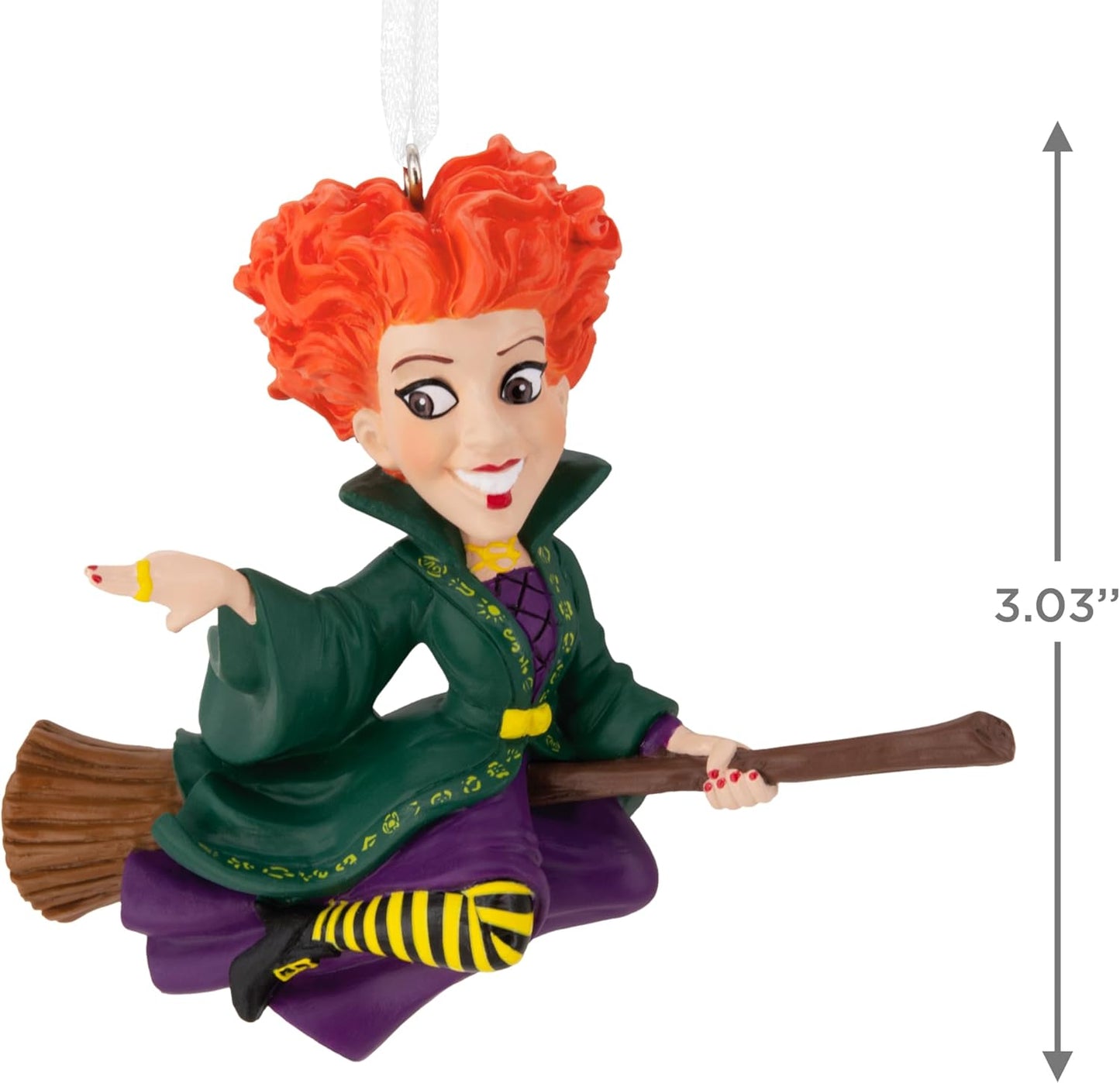 Hallmark Disney Hocus Pocus Winifred Sanderson Ornament – Witch on Broomstick