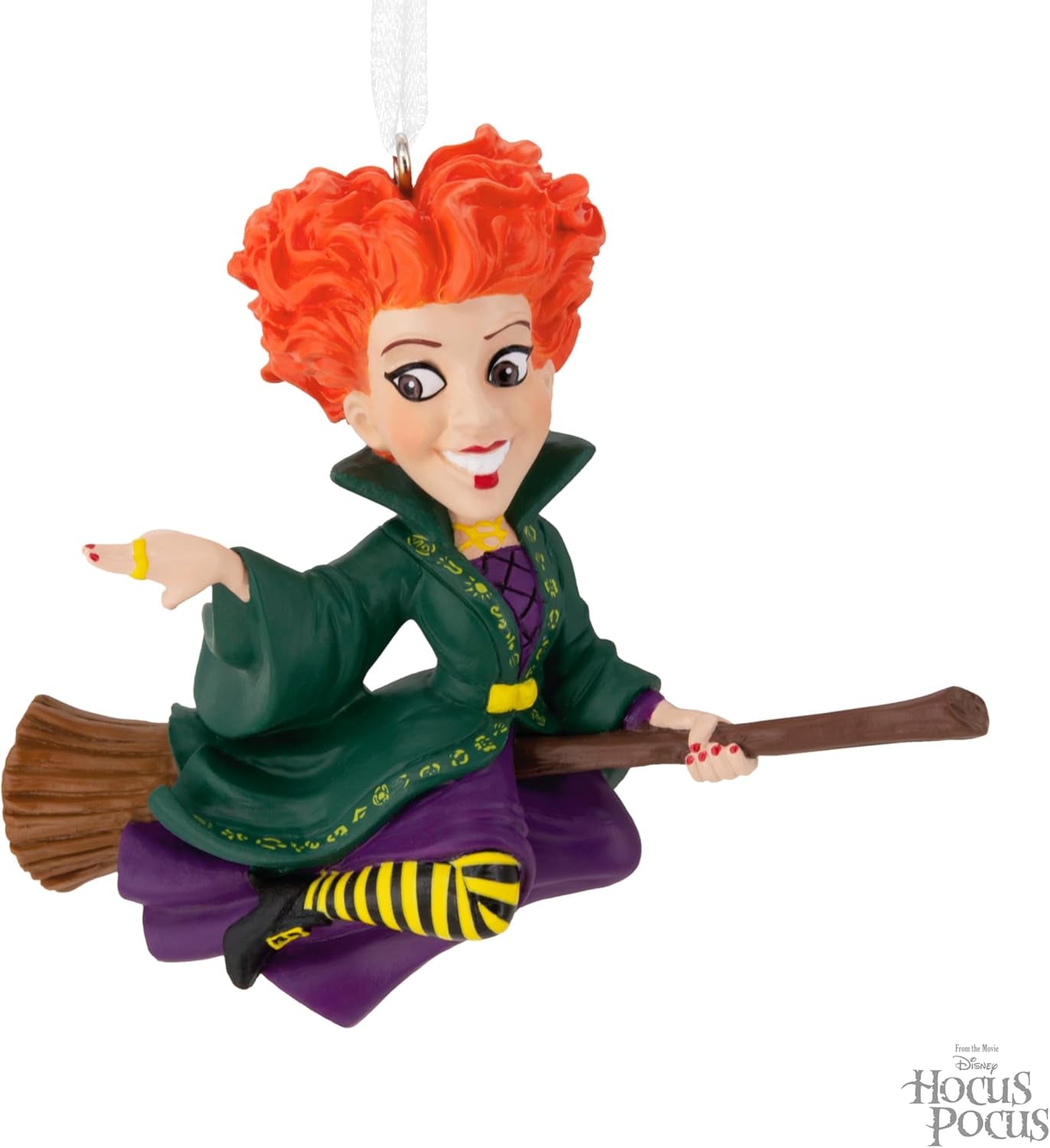 Hallmark Disney Hocus Pocus Winifred Sanderson Ornament – Witch on Broomstick