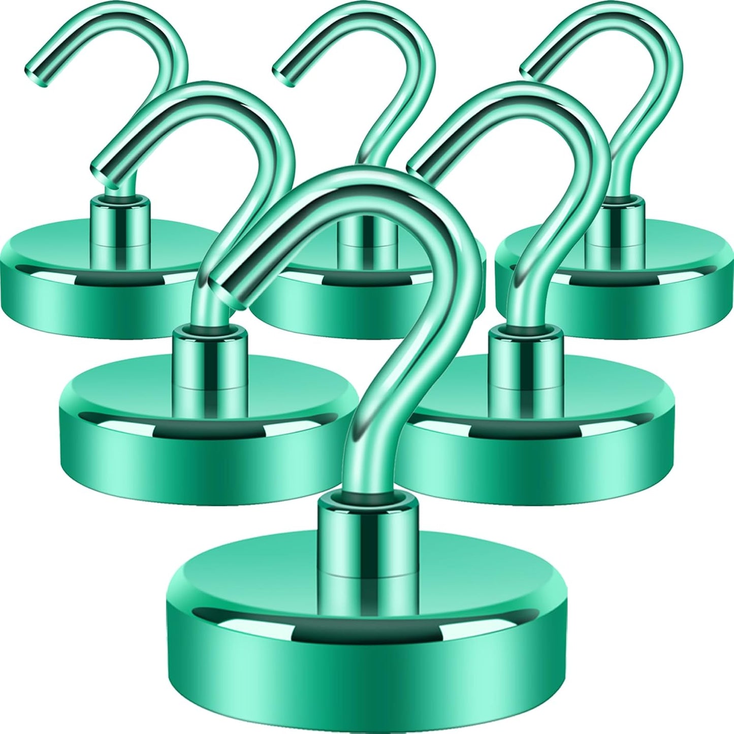 Magnetic Hooks, Cruise Ship Essentials, 30Lb+ Heavy Duty Magnetic Hooks for Cruise Cabins, Refrigerator, Grill, Hanging, and Travel | Extra Strong Must-Haves Magnet Hook