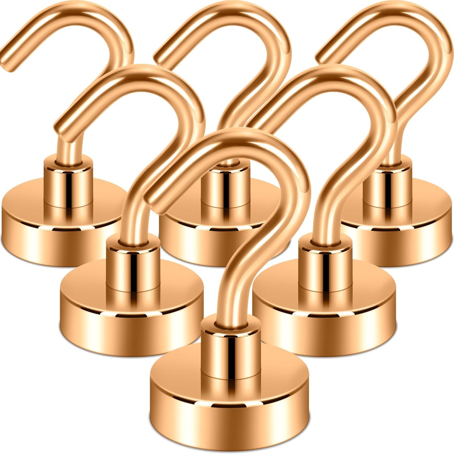 Magnetic Hooks, Cruise Ship Essentials, 30Lb+ Heavy Duty Magnetic Hooks for Cruise Cabins, Refrigerator, Grill, Hanging, and Travel | Extra Strong Must-Haves Magnet Hook