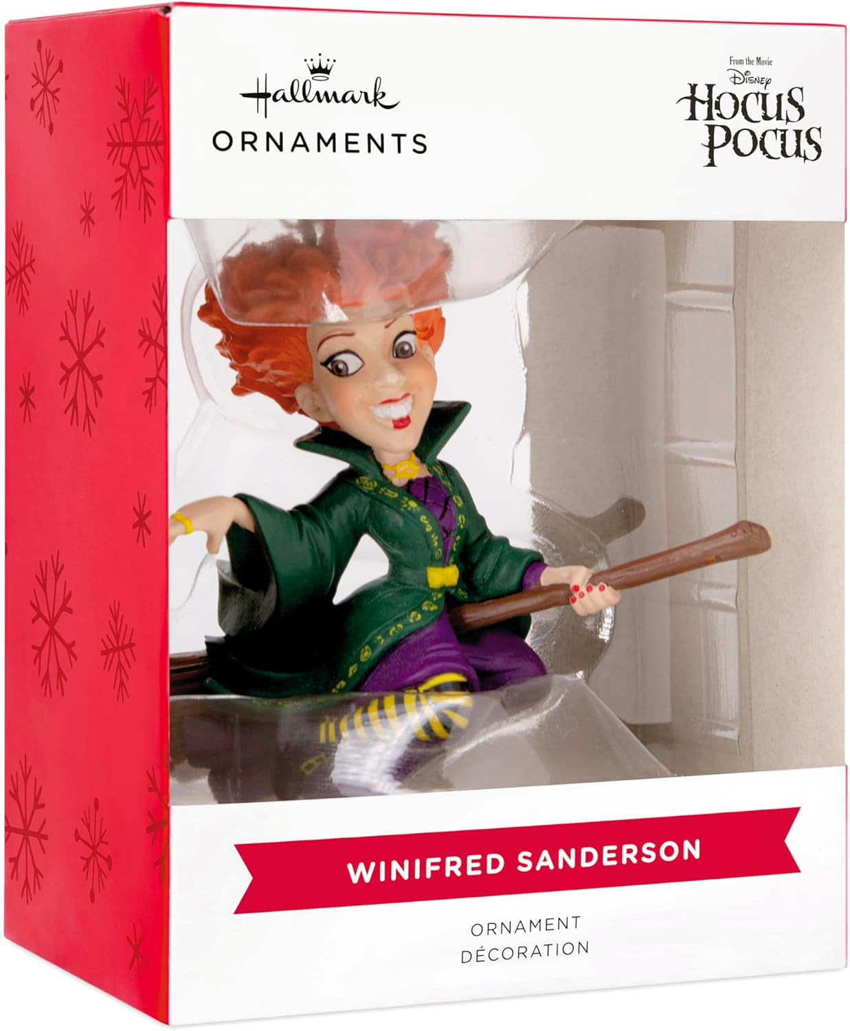 Hallmark Disney Hocus Pocus Winifred Sanderson Ornament – Witch on Broomstick