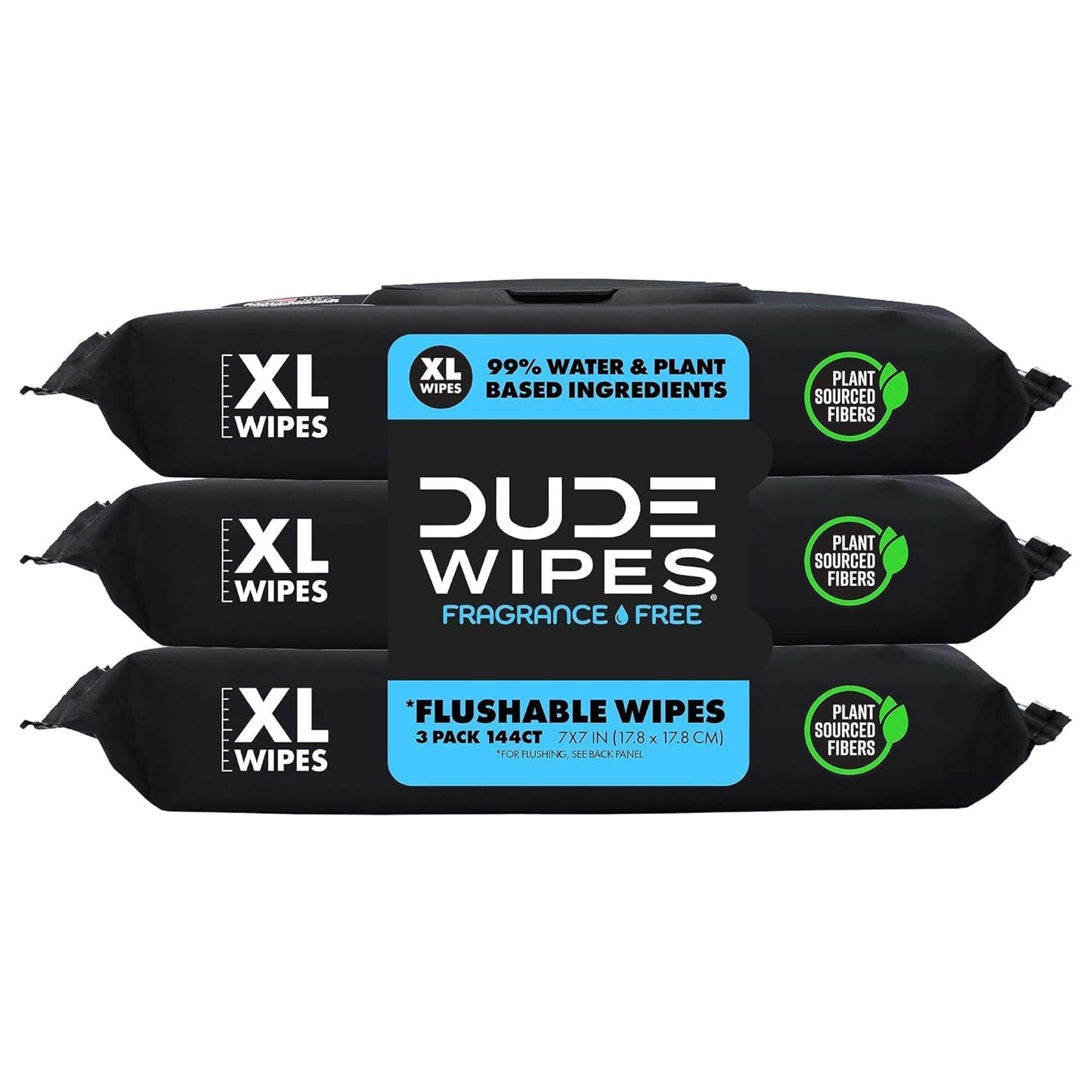 - Flushable Wipes - 6 Pack, 288 Count - Mint Chill - Vitamin-E, Aloe, Eucalyptus & Tea Tree Oils - Septic and Sewer Safe