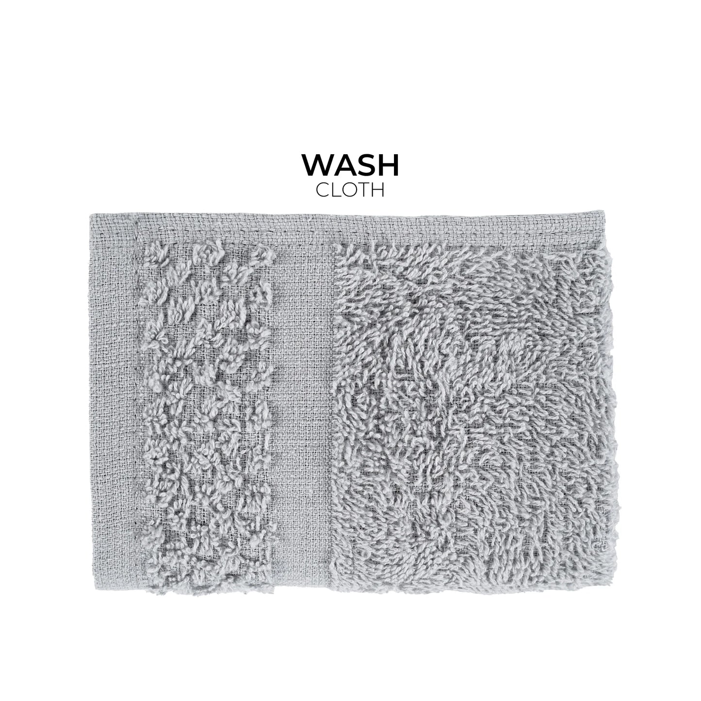 10 Piece Towel Set with Upgraded Softness & Durability, Grey