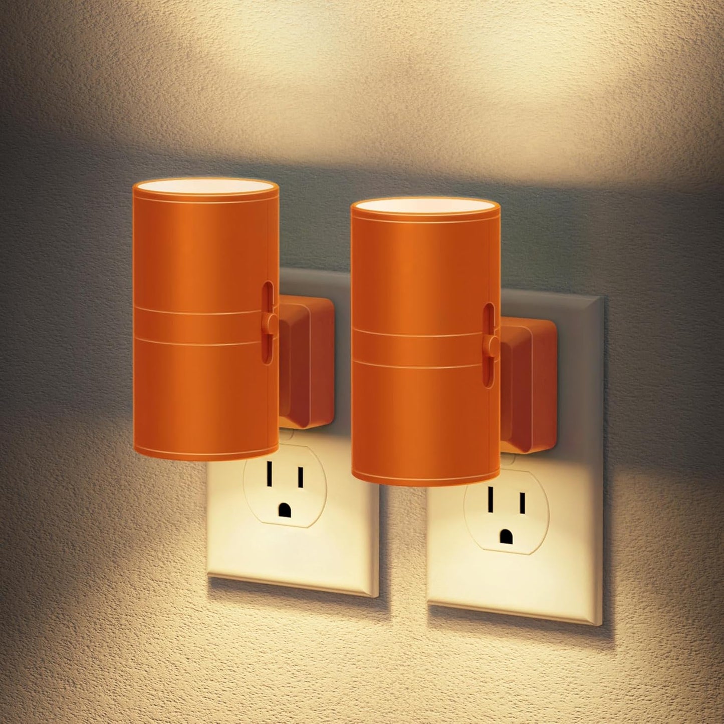 Color-Changing Plug-In Night Light with Auto Sensor