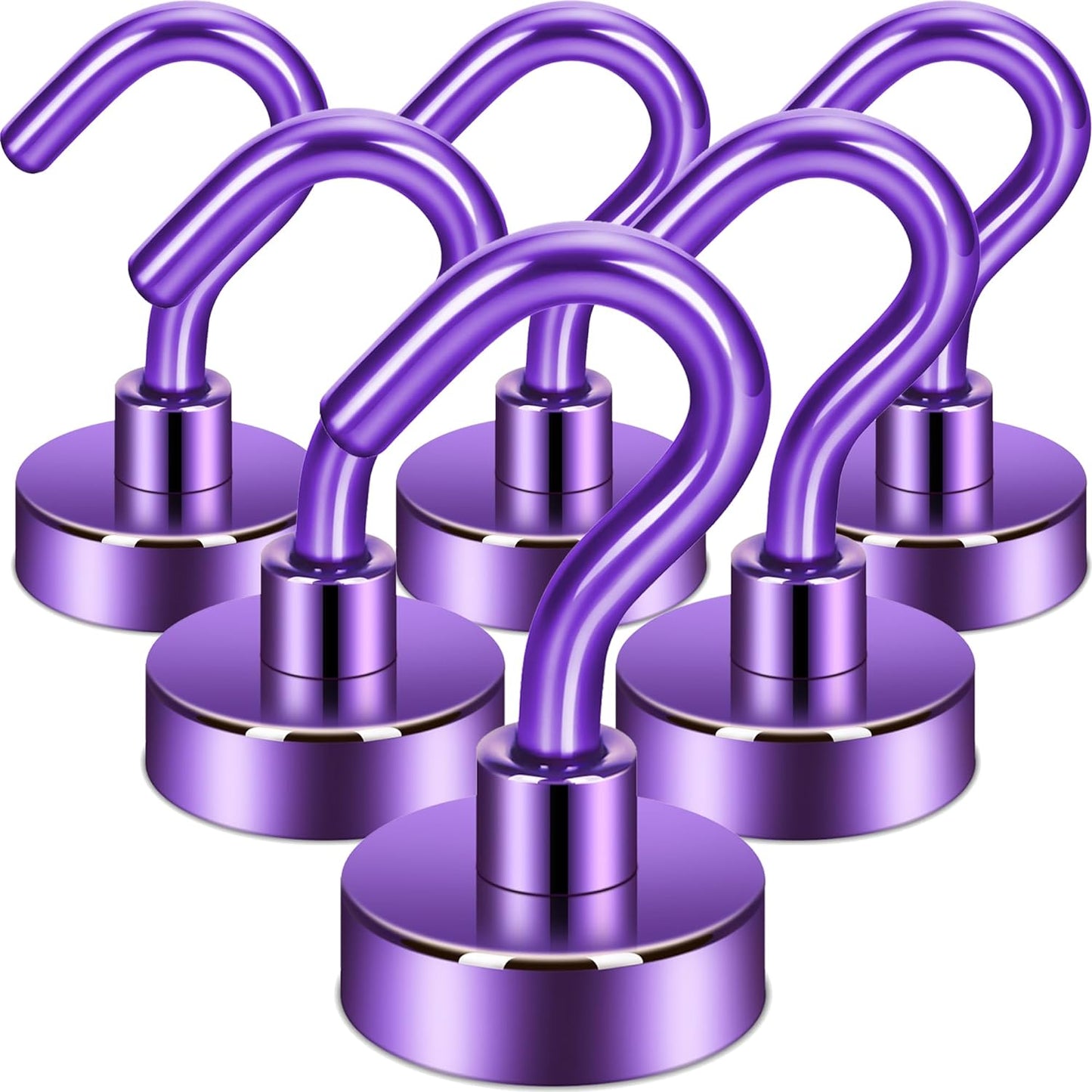 Magnetic Hooks, Cruise Ship Essentials, 30Lb+ Heavy Duty Magnetic Hooks for Cruise Cabins, Refrigerator, Grill, Hanging, and Travel | Extra Strong Must-Haves Magnet Hook