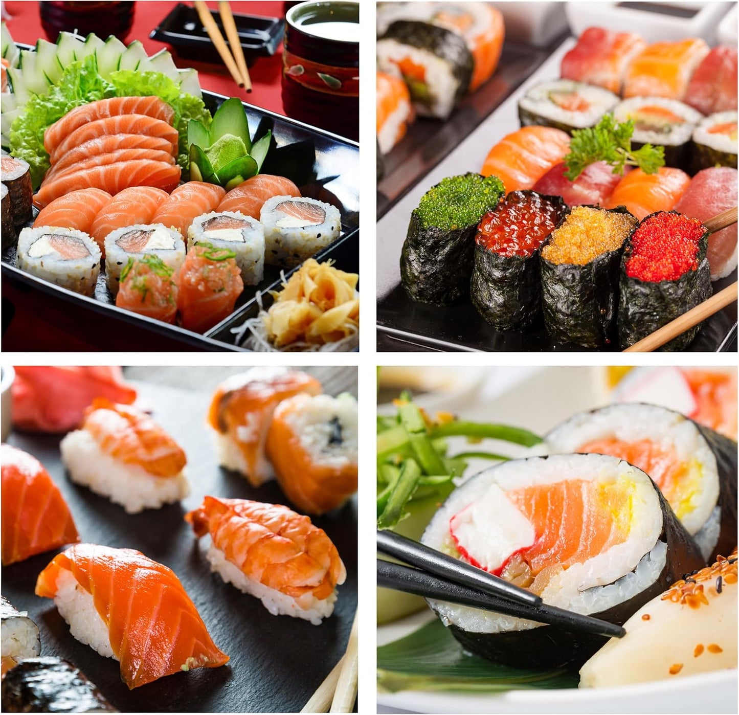 Sushi Maker,Food Grade Sushi Bazooka,Sushi Molds,Perfect for Crafting Sushi Roller with Rice,Vegetables,And Meat.Ideal DIY Sushi Tool Set for Beginners and Enthusiasts (Beige)