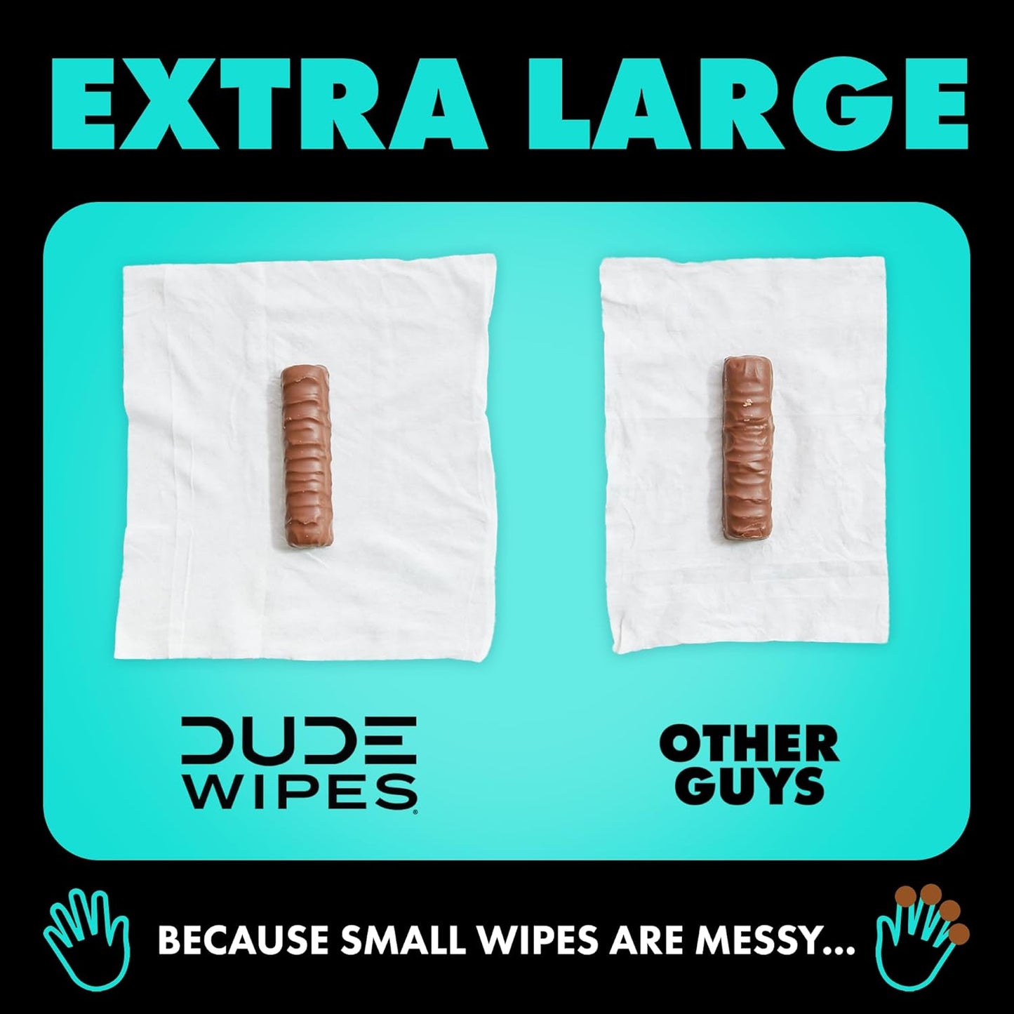 - Flushable Wipes - 6 Pack, 288 Count - Mint Chill - Vitamin-E, Aloe, Eucalyptus & Tea Tree Oils - Septic and Sewer Safe