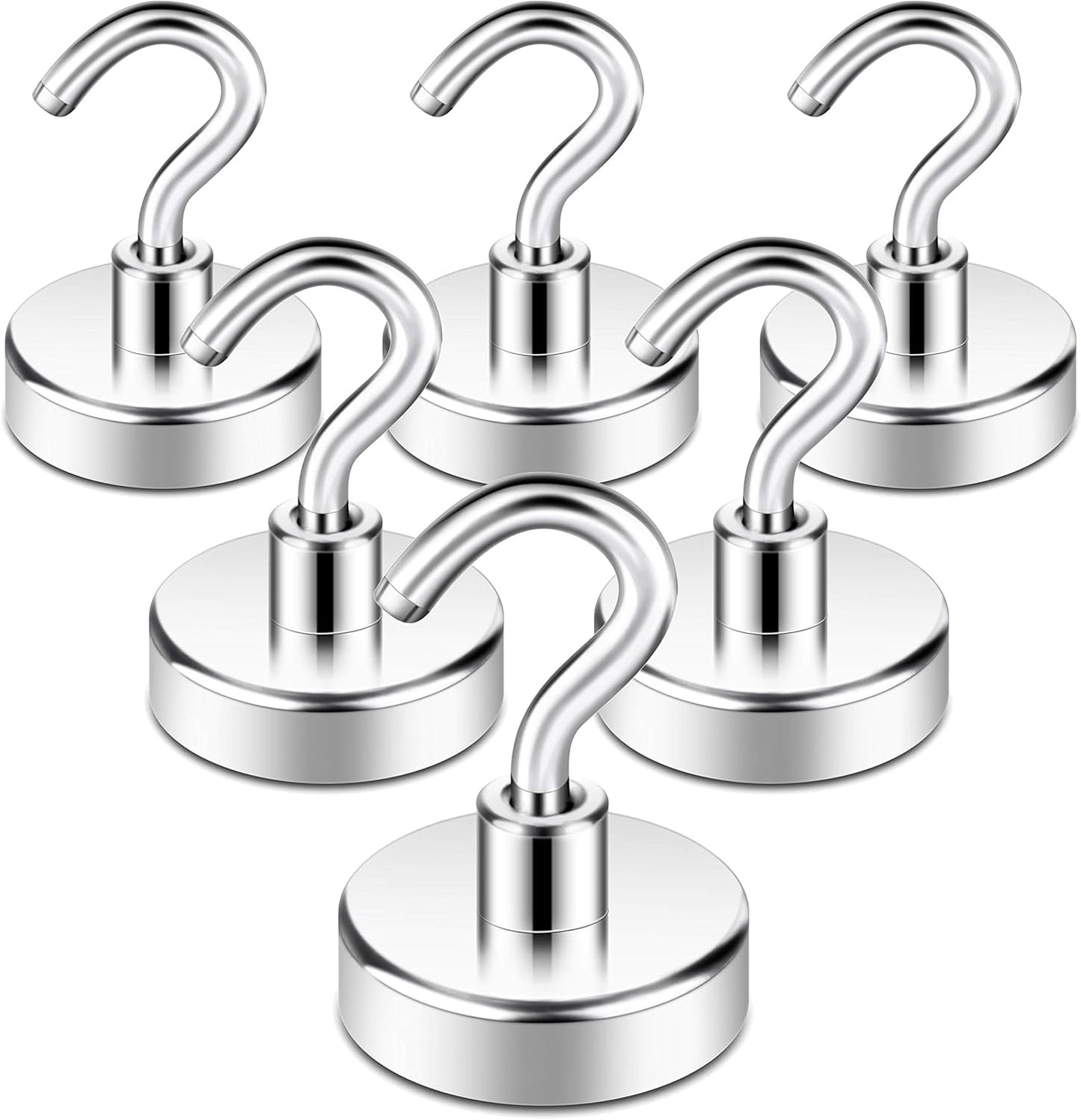Magnetic Hooks, Cruise Ship Essentials, 30Lb+ Heavy Duty Magnetic Hooks for Cruise Cabins, Refrigerator, Grill, Hanging, and Travel | Extra Strong Must-Haves Magnet Hook