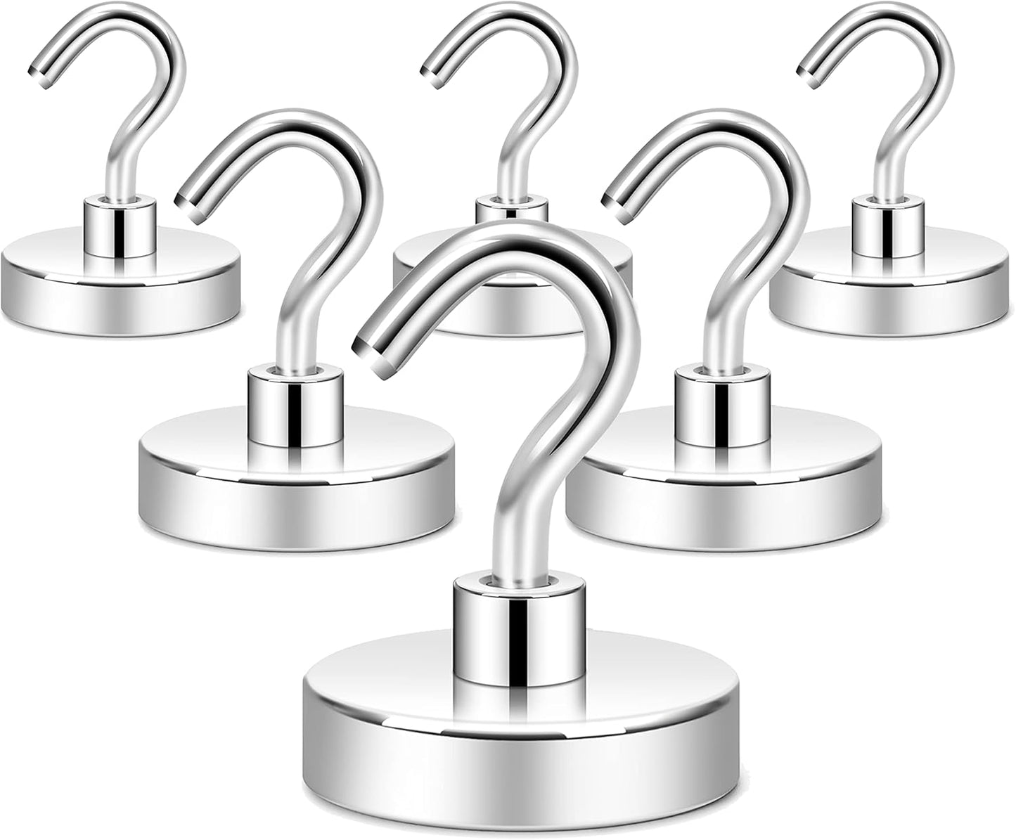 Magnetic Hooks, Cruise Ship Essentials, 30Lb+ Heavy Duty Magnetic Hooks for Cruise Cabins, Refrigerator, Grill, Hanging, and Travel | Extra Strong Must-Haves Magnet Hook