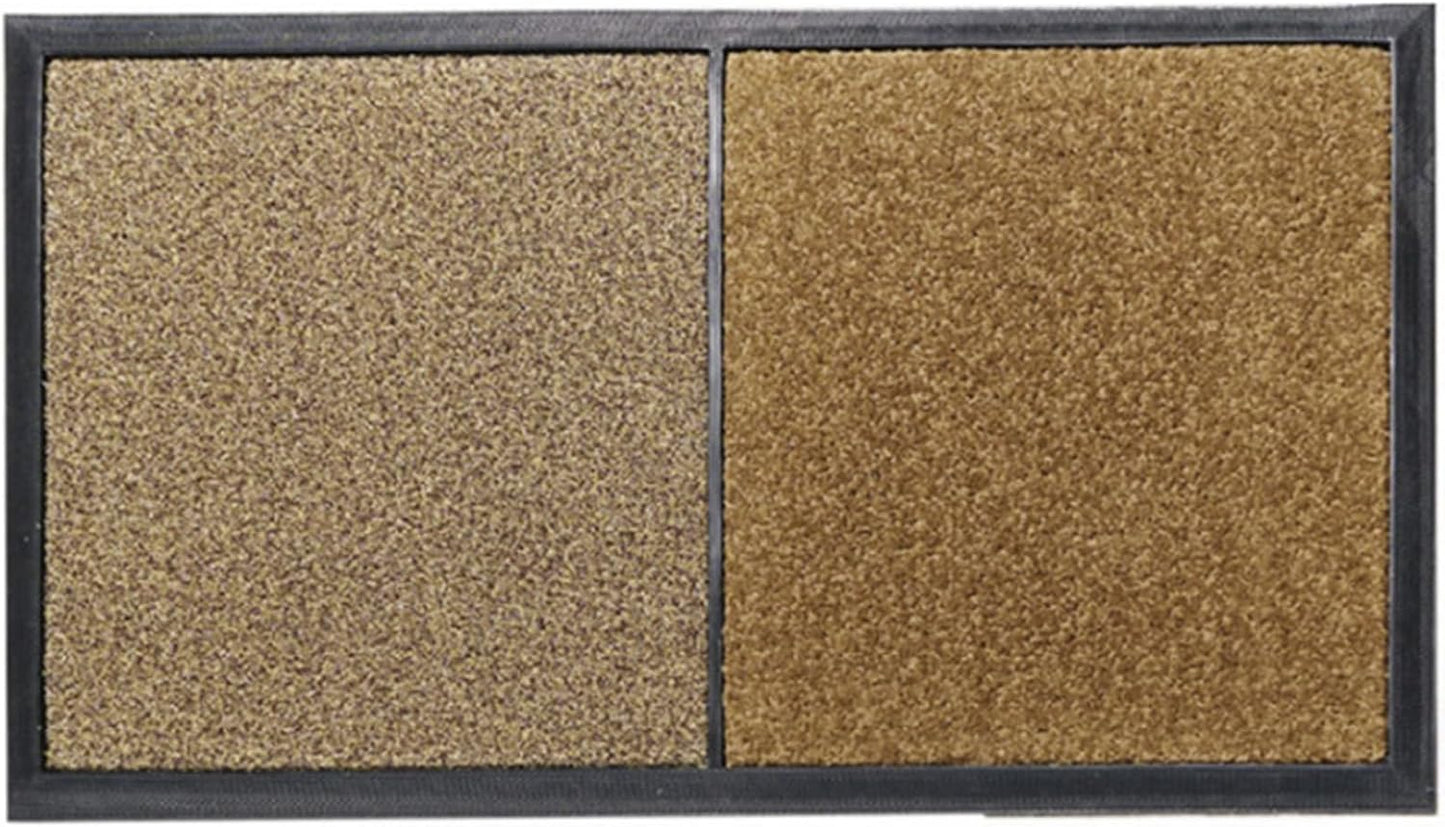 Disinfection Floor Pad Mat Sanitizing Floor Mat Multifunction Entrance Mat Footbath Mat Rugshoe Mat Home Hotel (Grey)