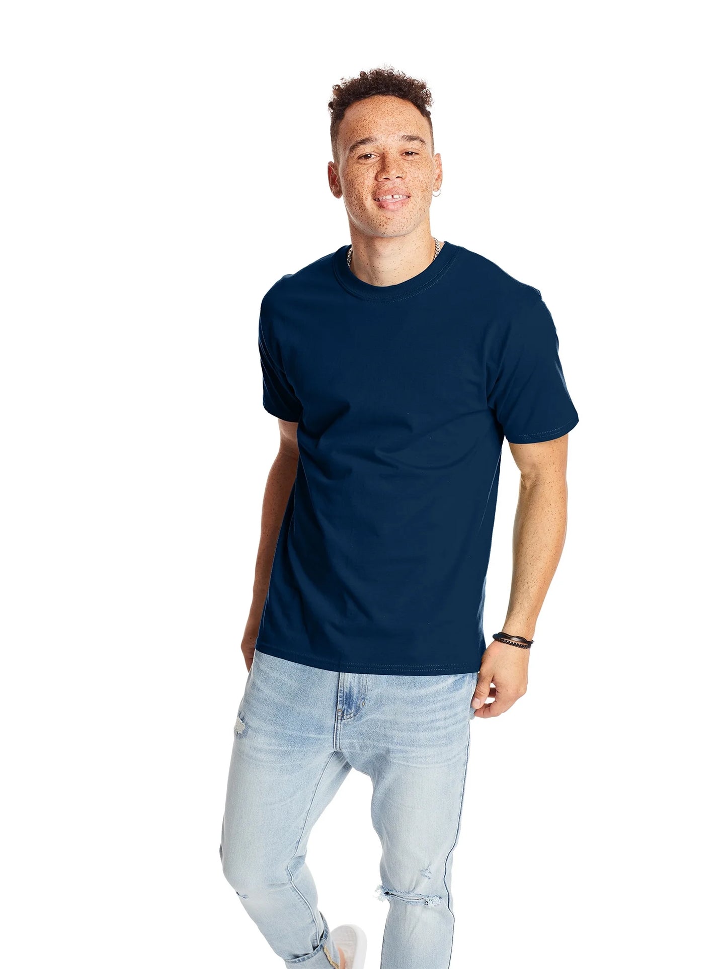 Men'S and Big Men'S Beefy T Cotton Short Sleeve T-Shirt, 3-Pack, Sizes S-3XL