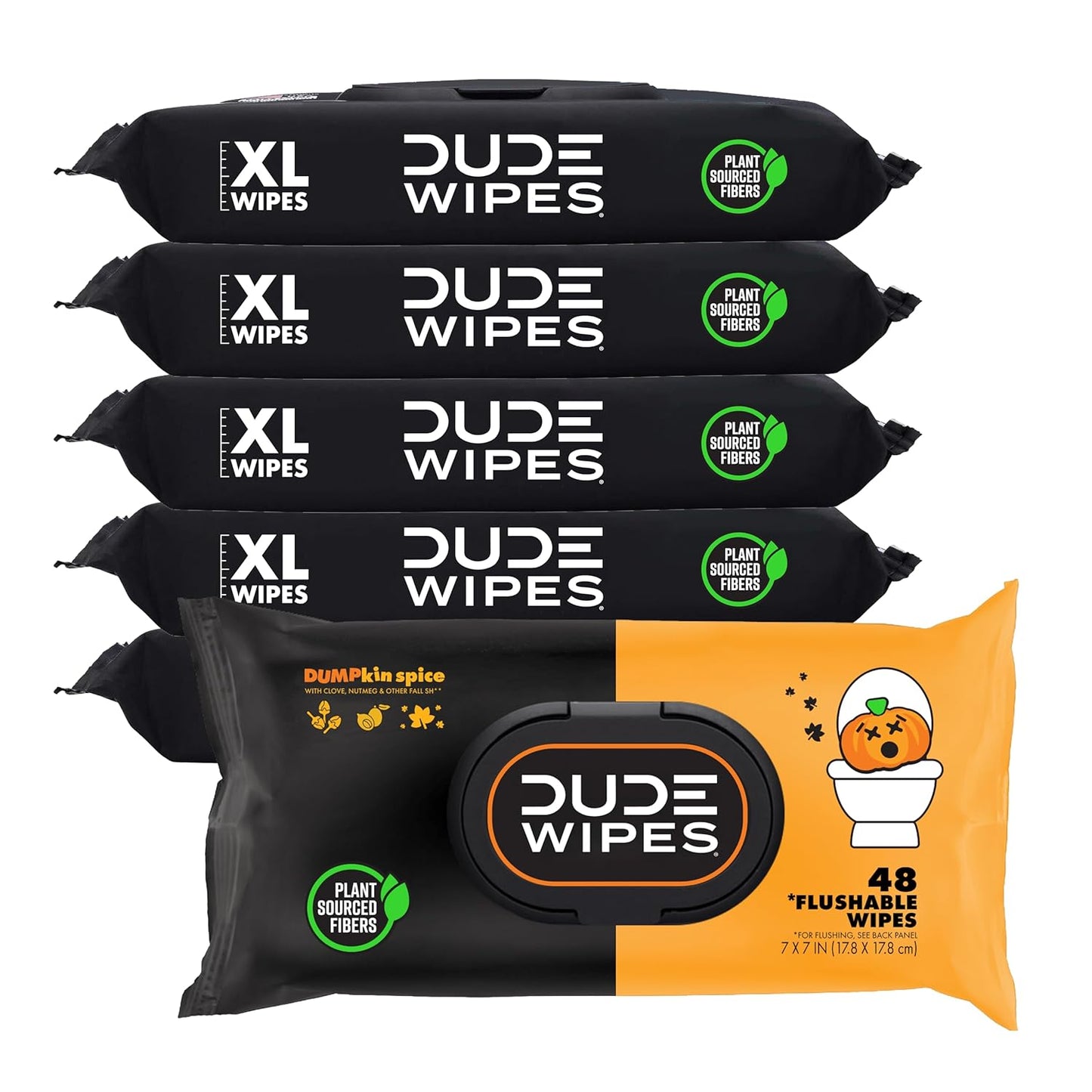 - Flushable Wipes - 6 Pack, 288 Count - Mint Chill - Vitamin-E, Aloe, Eucalyptus & Tea Tree Oils - Septic and Sewer Safe