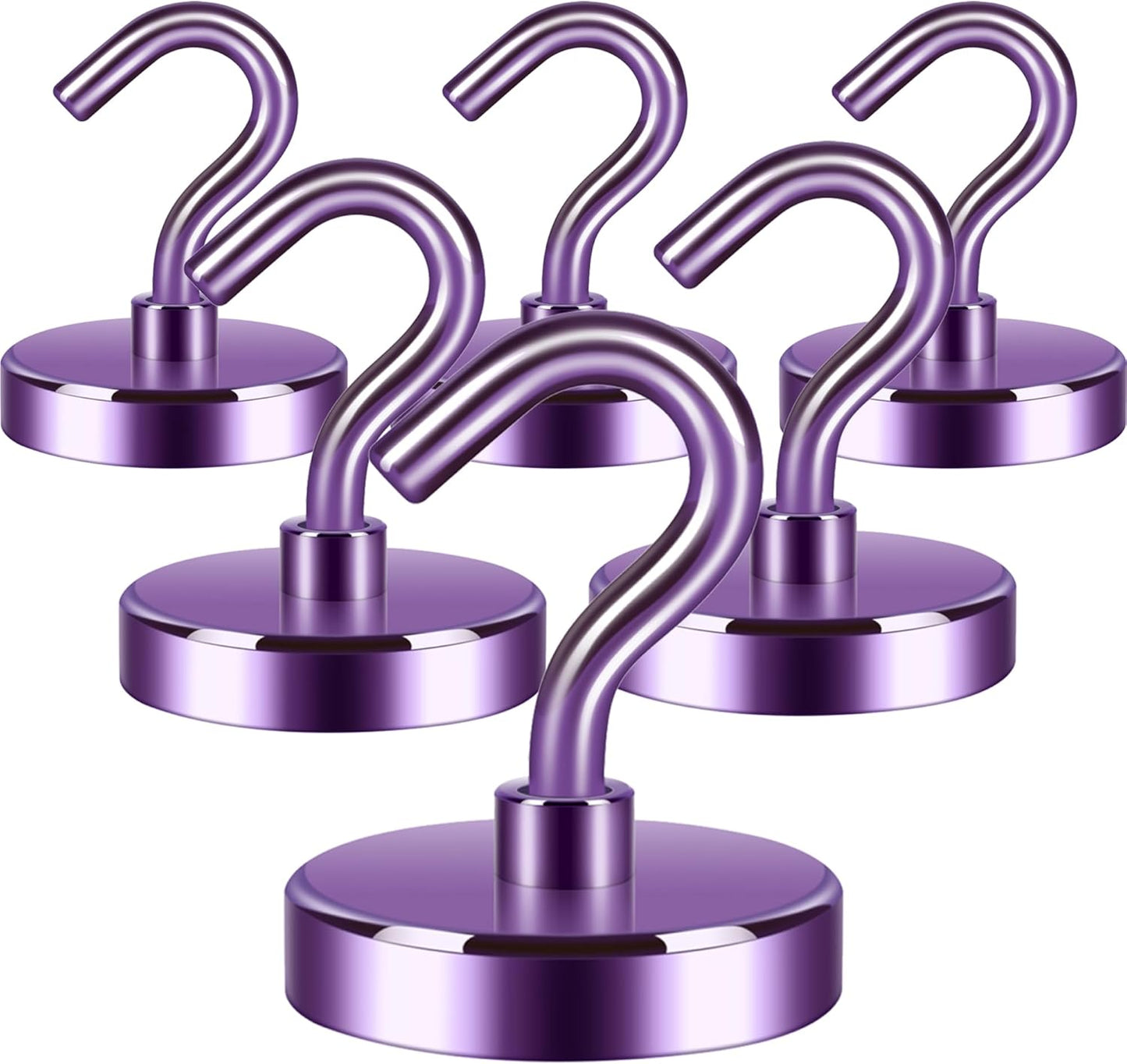 Magnetic Hooks, Cruise Ship Essentials, 30Lb+ Heavy Duty Magnetic Hooks for Cruise Cabins, Refrigerator, Grill, Hanging, and Travel | Extra Strong Must-Haves Magnet Hook