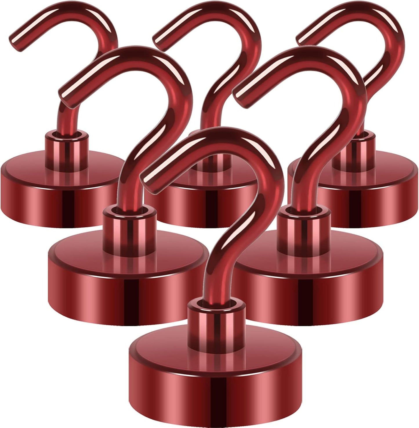 Magnetic Hooks, Cruise Ship Essentials, 30Lb+ Heavy Duty Magnetic Hooks for Cruise Cabins, Refrigerator, Grill, Hanging, and Travel | Extra Strong Must-Haves Magnet Hook