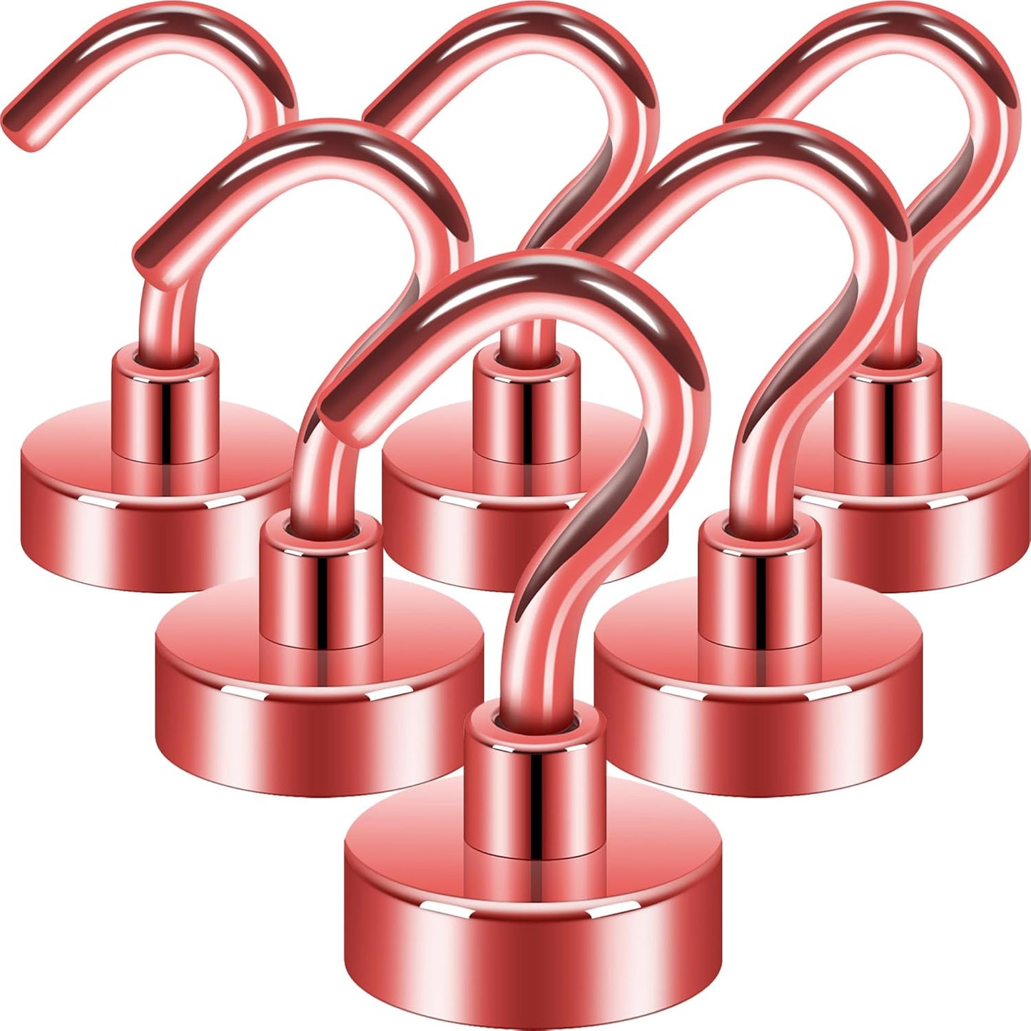 Magnetic Hooks, Cruise Ship Essentials, 30Lb+ Heavy Duty Magnetic Hooks for Cruise Cabins, Refrigerator, Grill, Hanging, and Travel | Extra Strong Must-Haves Magnet Hook