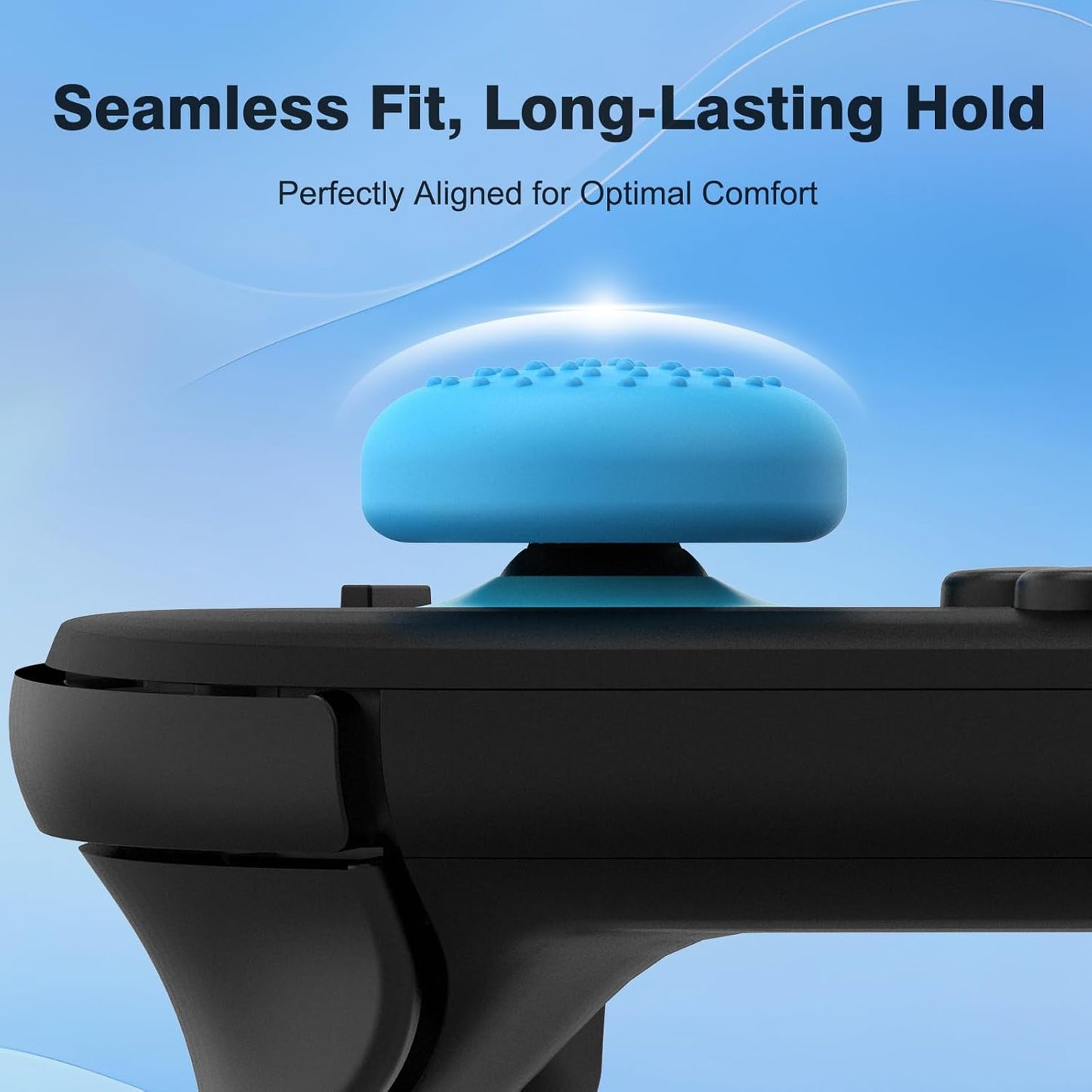 8 Pack Thumb Grips Compatible with Nintendo Switch 2 (2025), Thumb Grip Caps for Switch 2, Enhanced Gaming Grip Set, Joycon Grip Button Stick Cover, Improve Control and Guard Joystick Wear