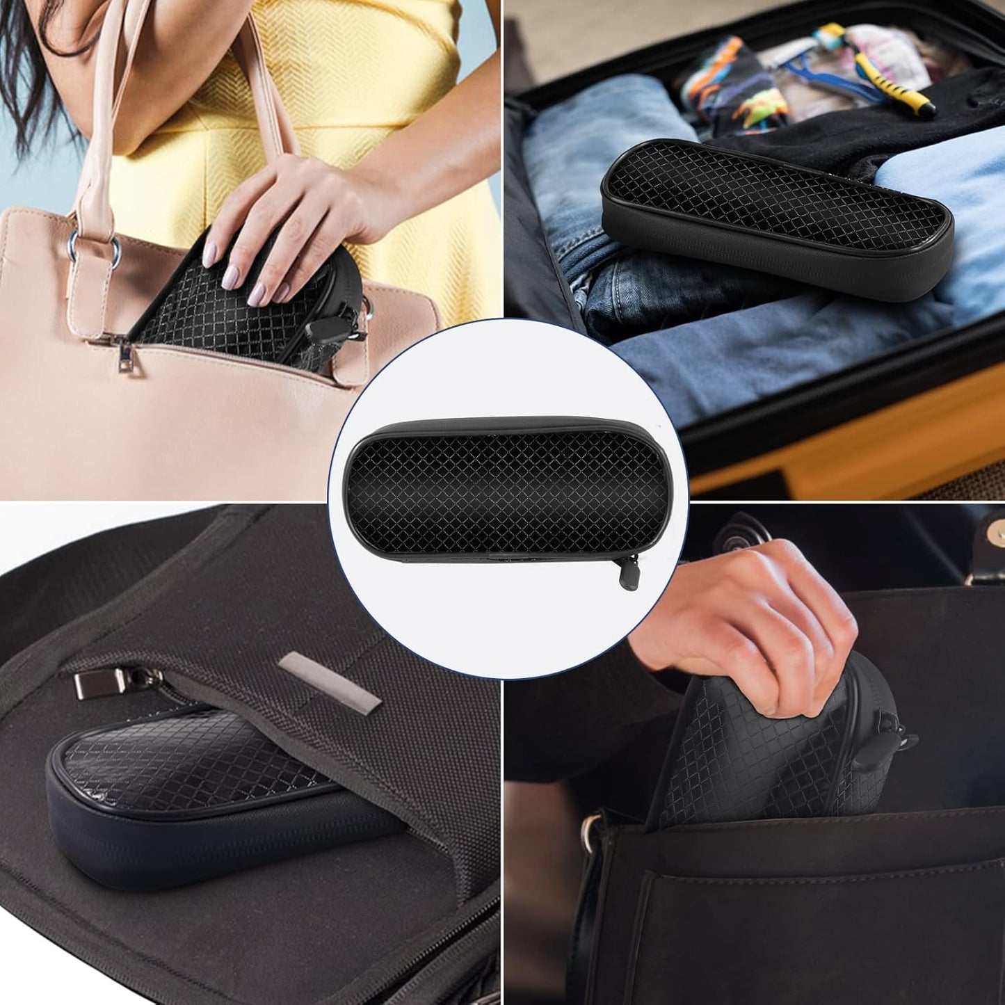 Insulin Cooler Travel Case with 2 Reusable Ice Packs for Insulin Pen Portable Medical Cooler Bag for Diabetes and Other Diabetic Supplies for the Daily Life and Trip