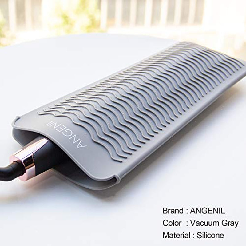 2-in-1 Silicone Heat Resistant Mat & Pouch for Hair Styling Tools