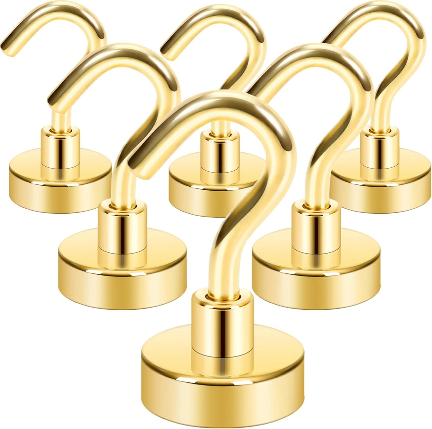 Magnetic Hooks, Cruise Ship Essentials, 30Lb+ Heavy Duty Magnetic Hooks for Cruise Cabins, Refrigerator, Grill, Hanging, and Travel | Extra Strong Must-Haves Magnet Hook