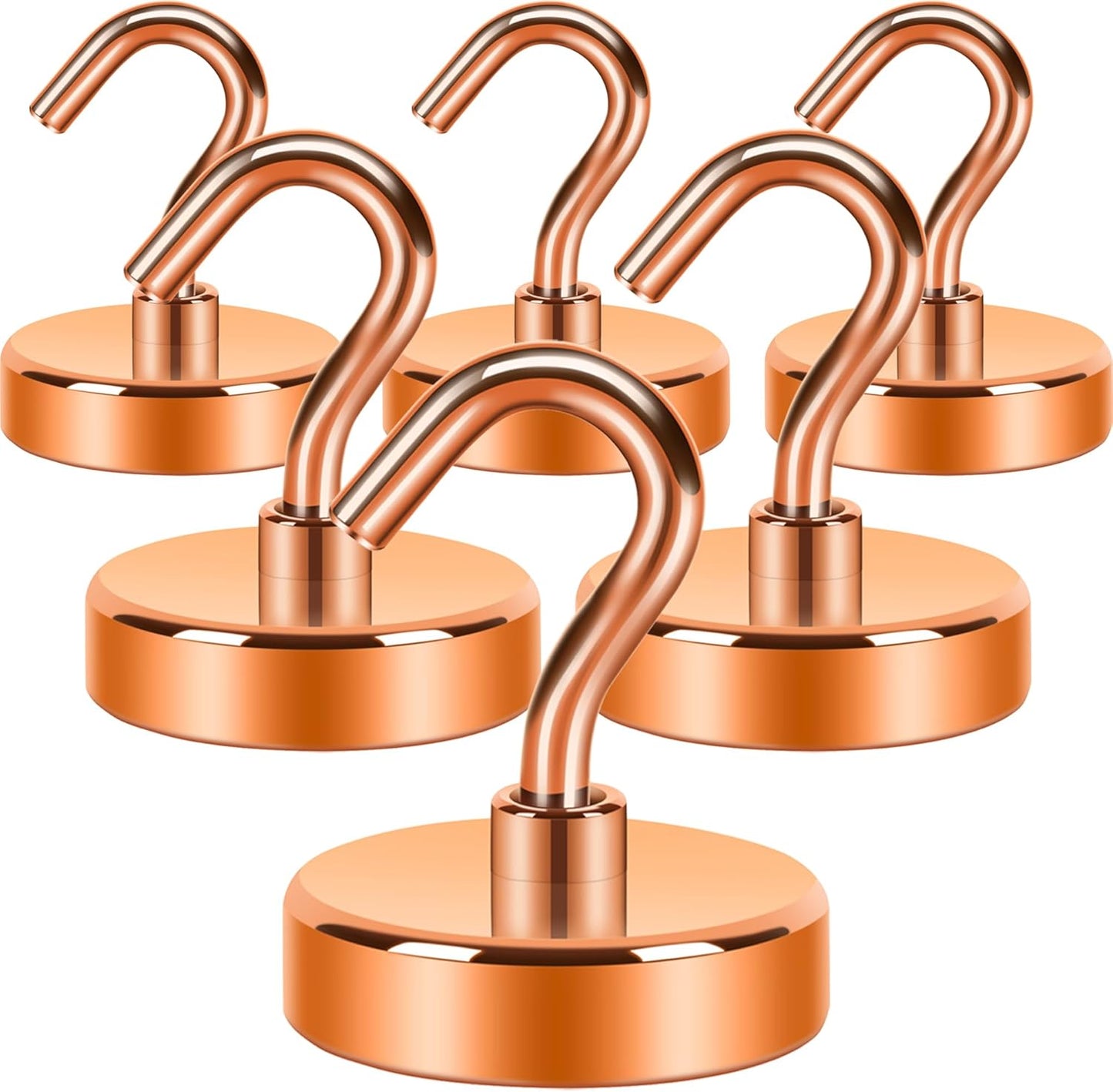 Magnetic Hooks, Cruise Ship Essentials, 30Lb+ Heavy Duty Magnetic Hooks for Cruise Cabins, Refrigerator, Grill, Hanging, and Travel | Extra Strong Must-Haves Magnet Hook