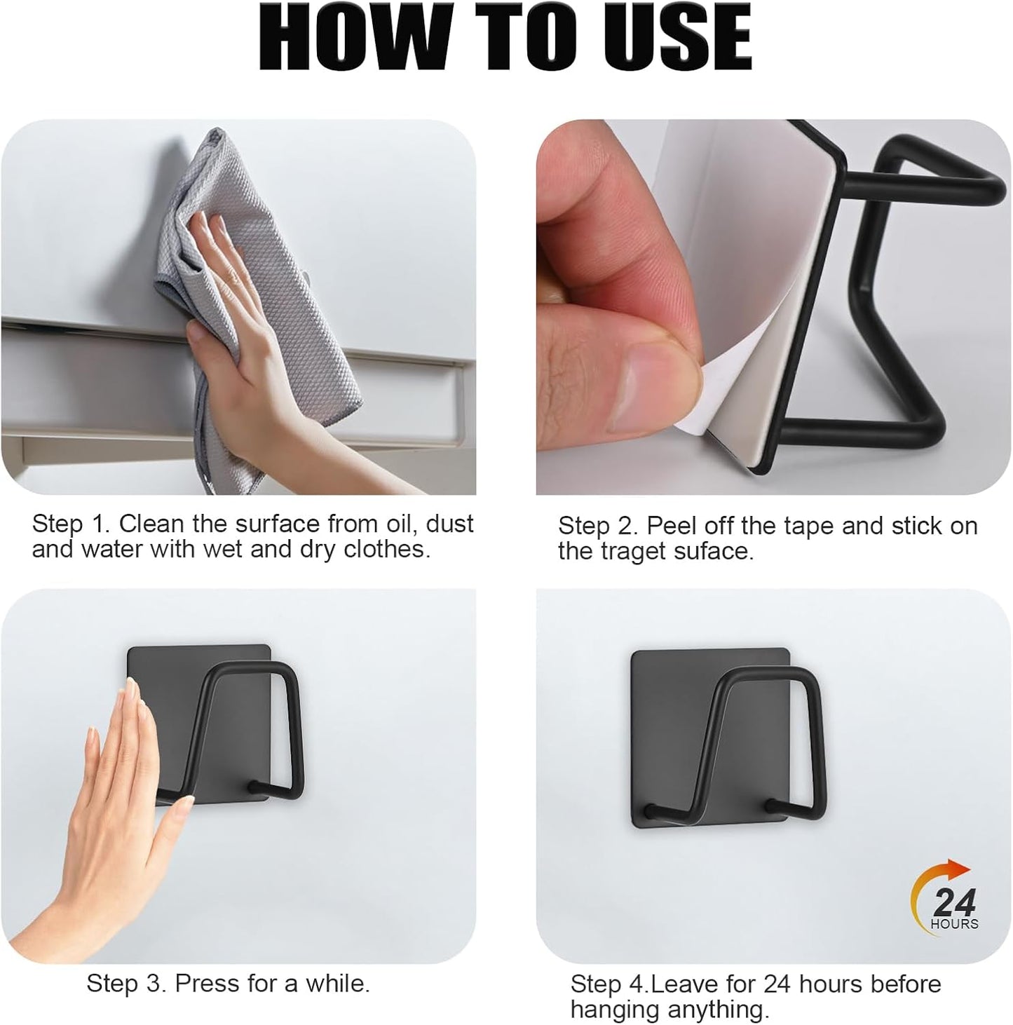 2-Pack Stainless Steel Sponge Holder for Kitchen Sink - Rustproof Brushed SUS304 Sponge Caddy Organizer, Wall/Surface Mount, Drainage Design, Clutter-Free Storage