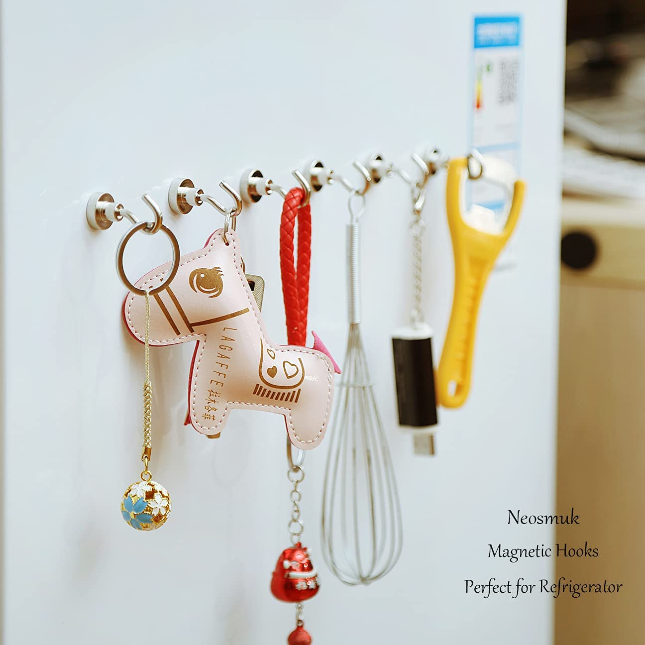 Magnetic Hooks, Cruise Ship Essentials, 30Lb+ Heavy Duty Magnetic Hooks for Cruise Cabins, Refrigerator, Grill, Hanging, and Travel | Extra Strong Must-Haves Magnet Hook