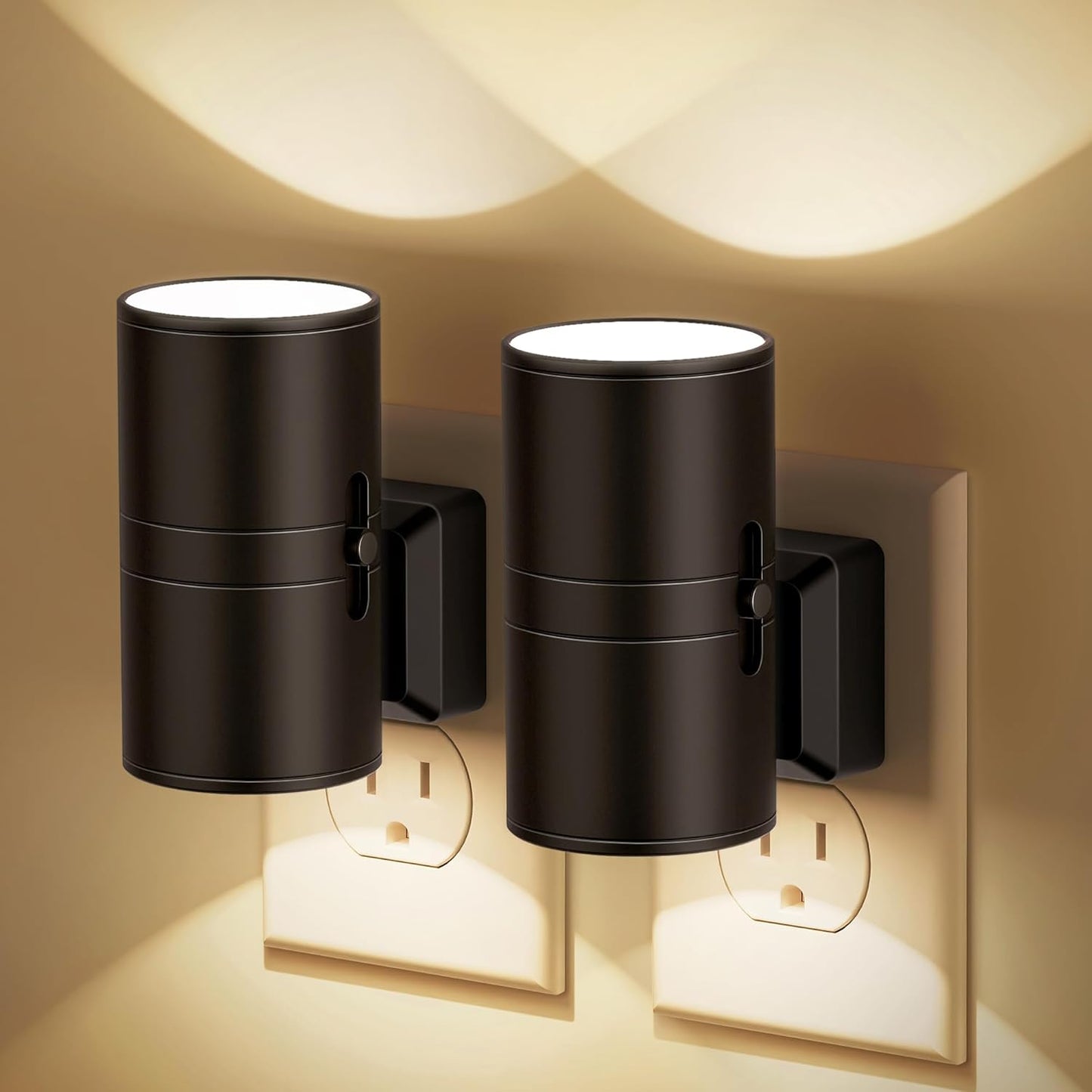 Color-Changing Plug-In Night Light with Auto Sensor