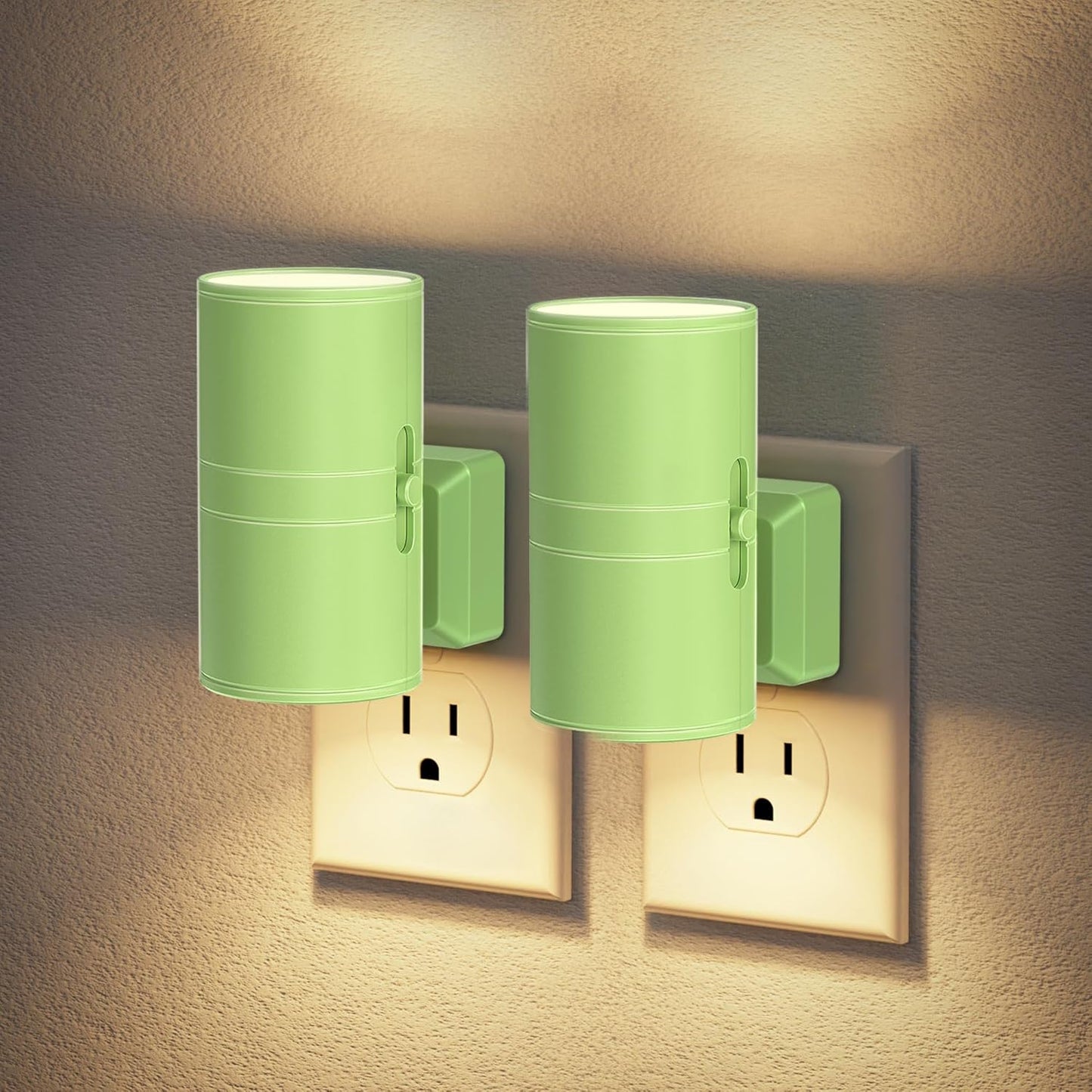 Color-Changing Plug-In Night Light with Auto Sensor