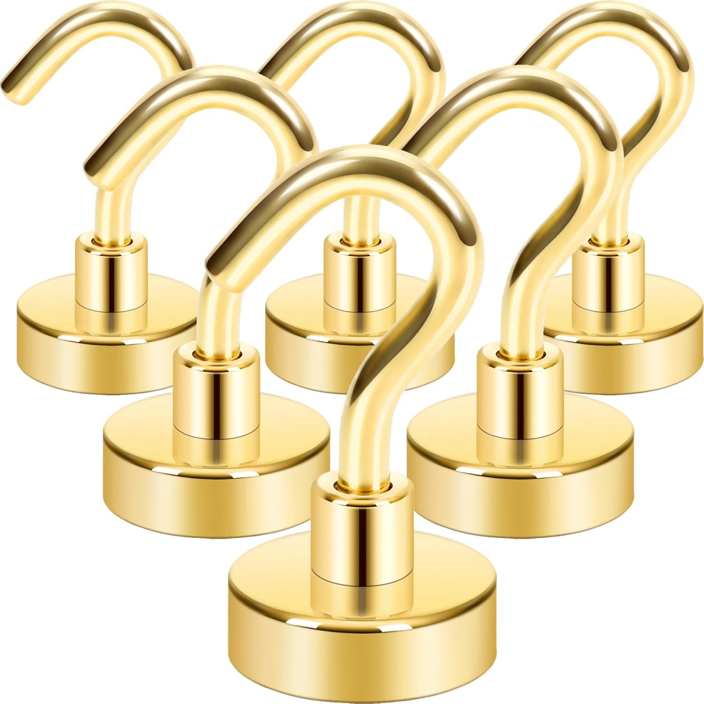 Magnetic Hooks, Cruise Ship Essentials, 30Lb+ Heavy Duty Magnetic Hooks for Cruise Cabins, Refrigerator, Grill, Hanging, and Travel | Extra Strong Must-Haves Magnet Hook