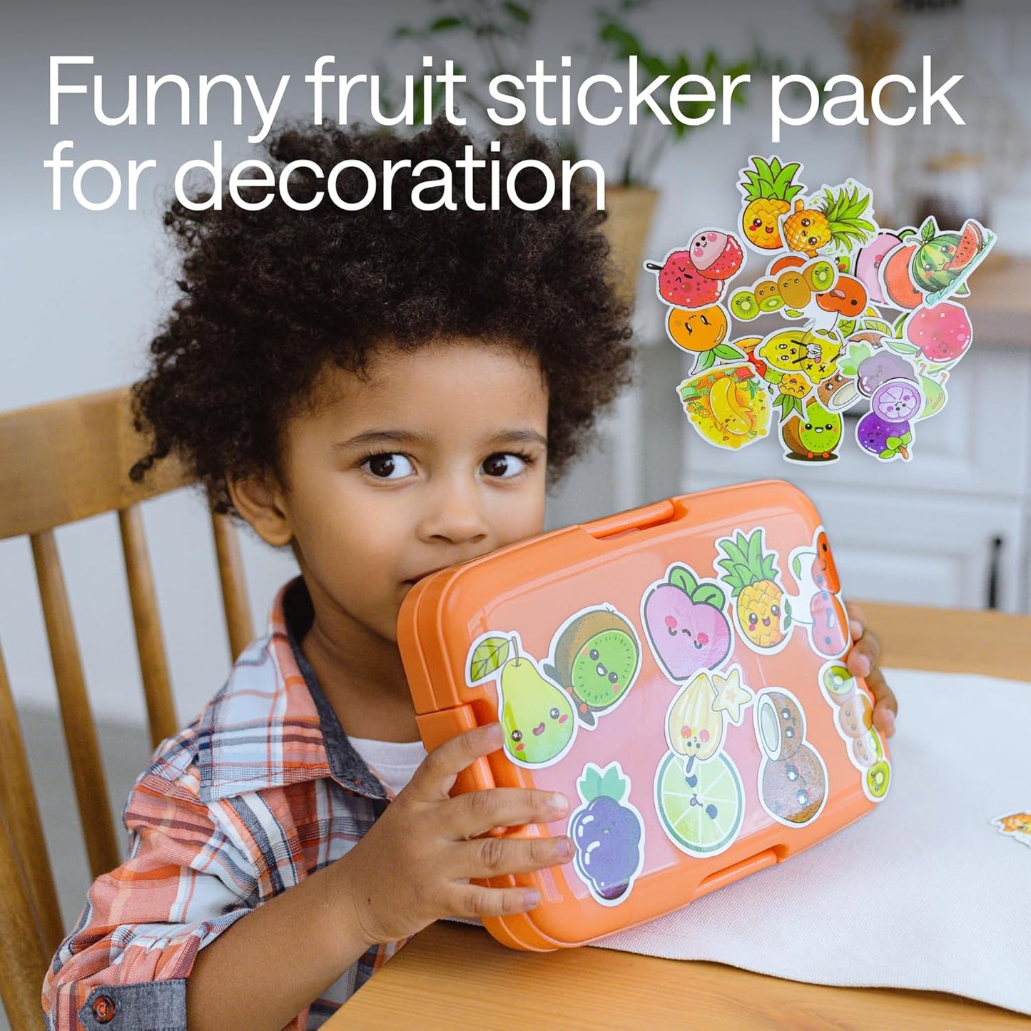 Bento Box for Kids with Hot & Cold Packs for Lunch Box Kids - Microwavable Lunch Containers with Compartments - Kids Bento Lunch Box for School - Lunchbox Bento Snack Box