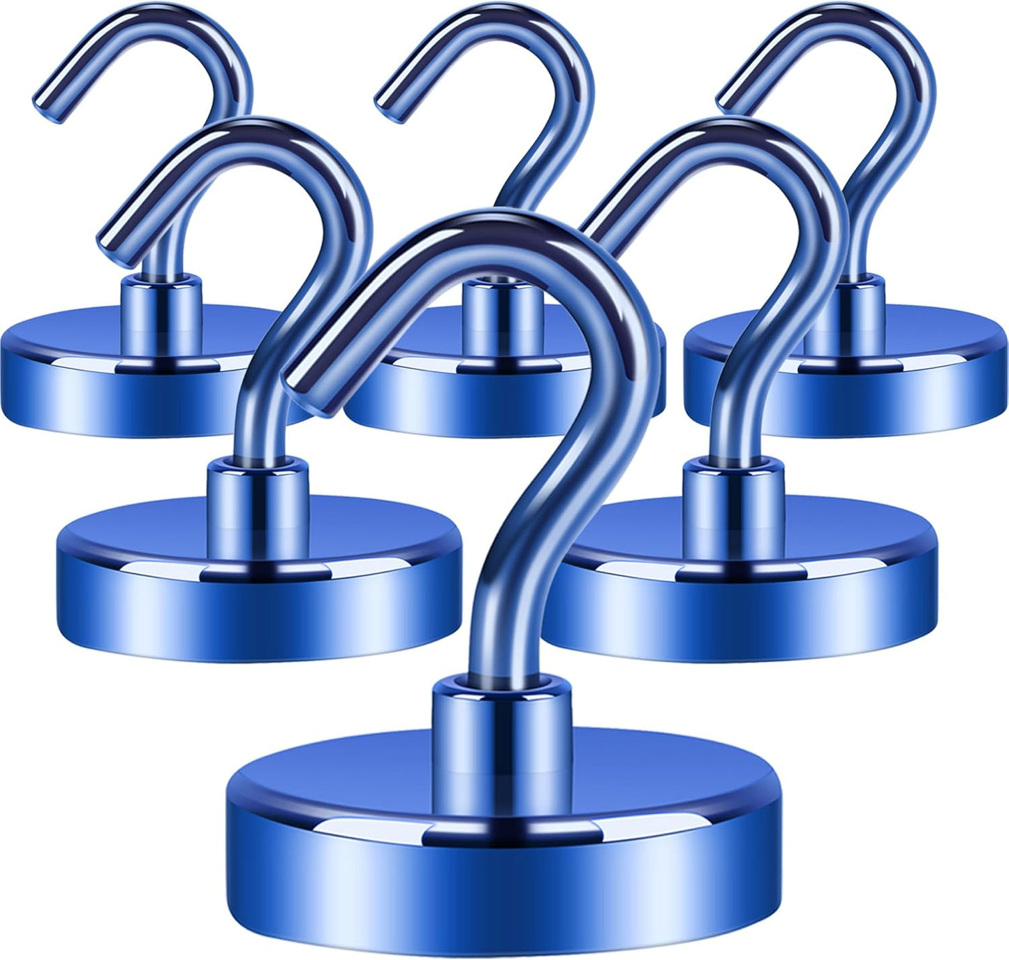 Magnetic Hooks, Cruise Ship Essentials, 30Lb+ Heavy Duty Magnetic Hooks for Cruise Cabins, Refrigerator, Grill, Hanging, and Travel | Extra Strong Must-Haves Magnet Hook