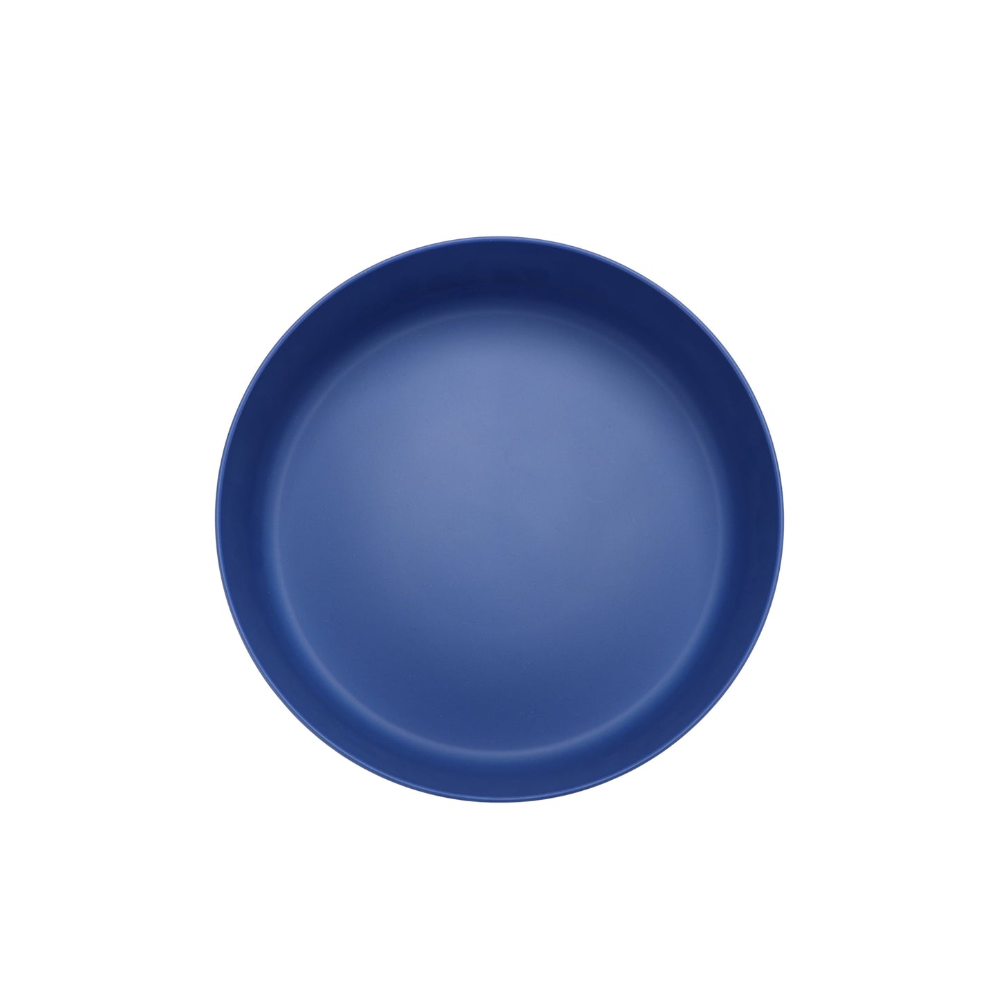 Bamboo Melamine Serving Bowl & Dip Bowl, Blue
