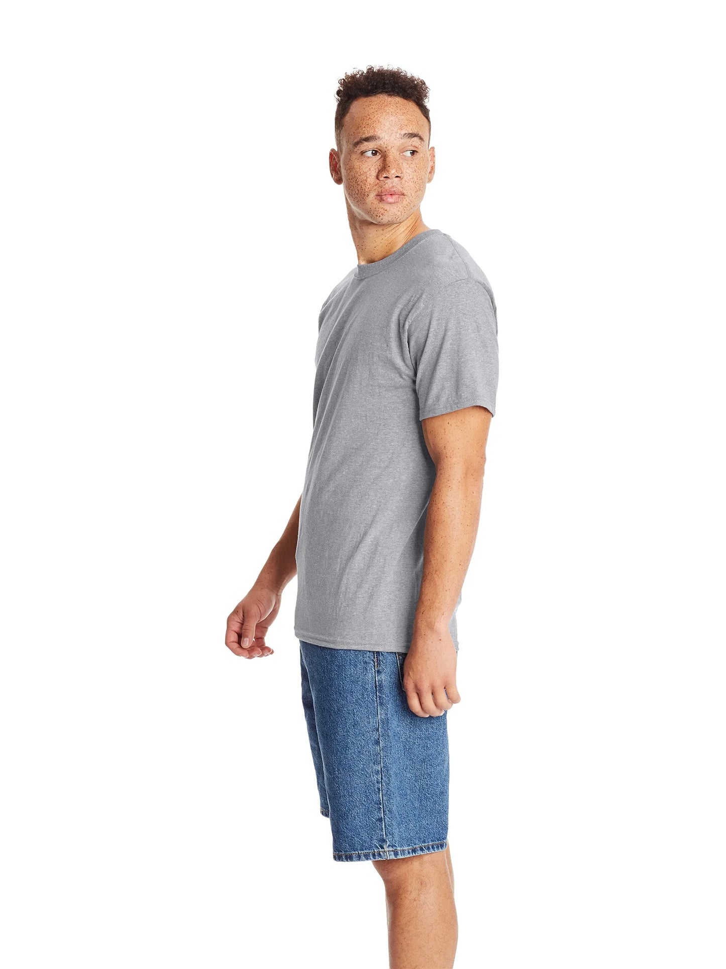 Men'S and Big Men'S Beefy T Cotton Short Sleeve T-Shirt, 3-Pack, Sizes S-3XL