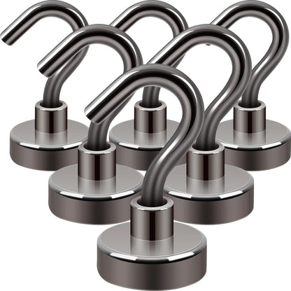 Magnetic Hooks, Cruise Ship Essentials, 30Lb+ Heavy Duty Magnetic Hooks for Cruise Cabins, Refrigerator, Grill, Hanging, and Travel | Extra Strong Must-Haves Magnet Hook