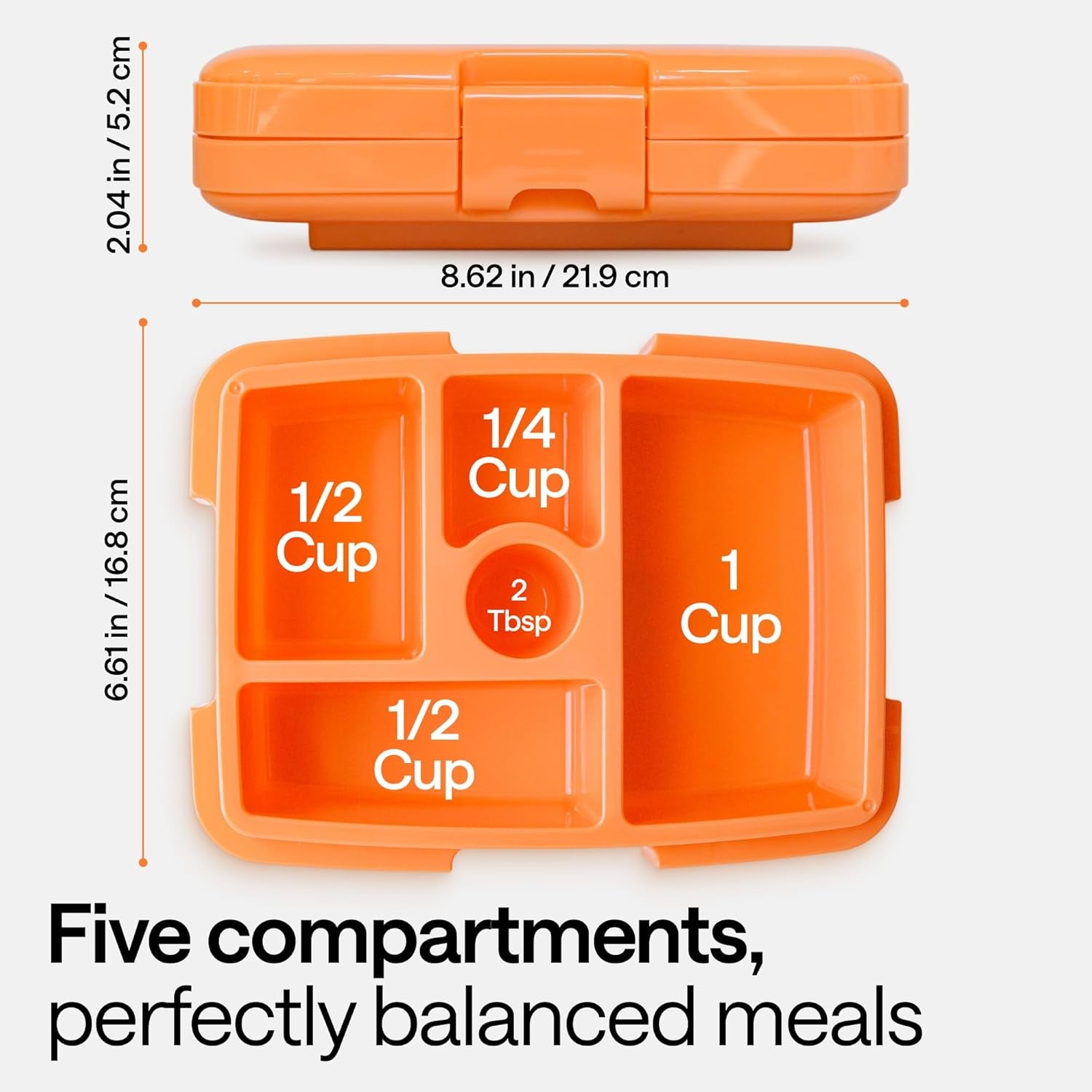 Bento Box for Kids with Hot & Cold Packs for Lunch Box Kids - Microwavable Lunch Containers with Compartments - Kids Bento Lunch Box for School - Lunchbox Bento Snack Box