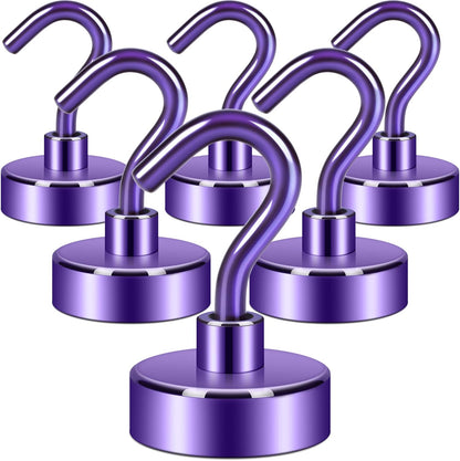Magnetic Hooks, Cruise Ship Essentials, 30Lb+ Heavy Duty Magnetic Hooks for Cruise Cabins, Refrigerator, Grill, Hanging, and Travel | Extra Strong Must-Haves Magnet Hook