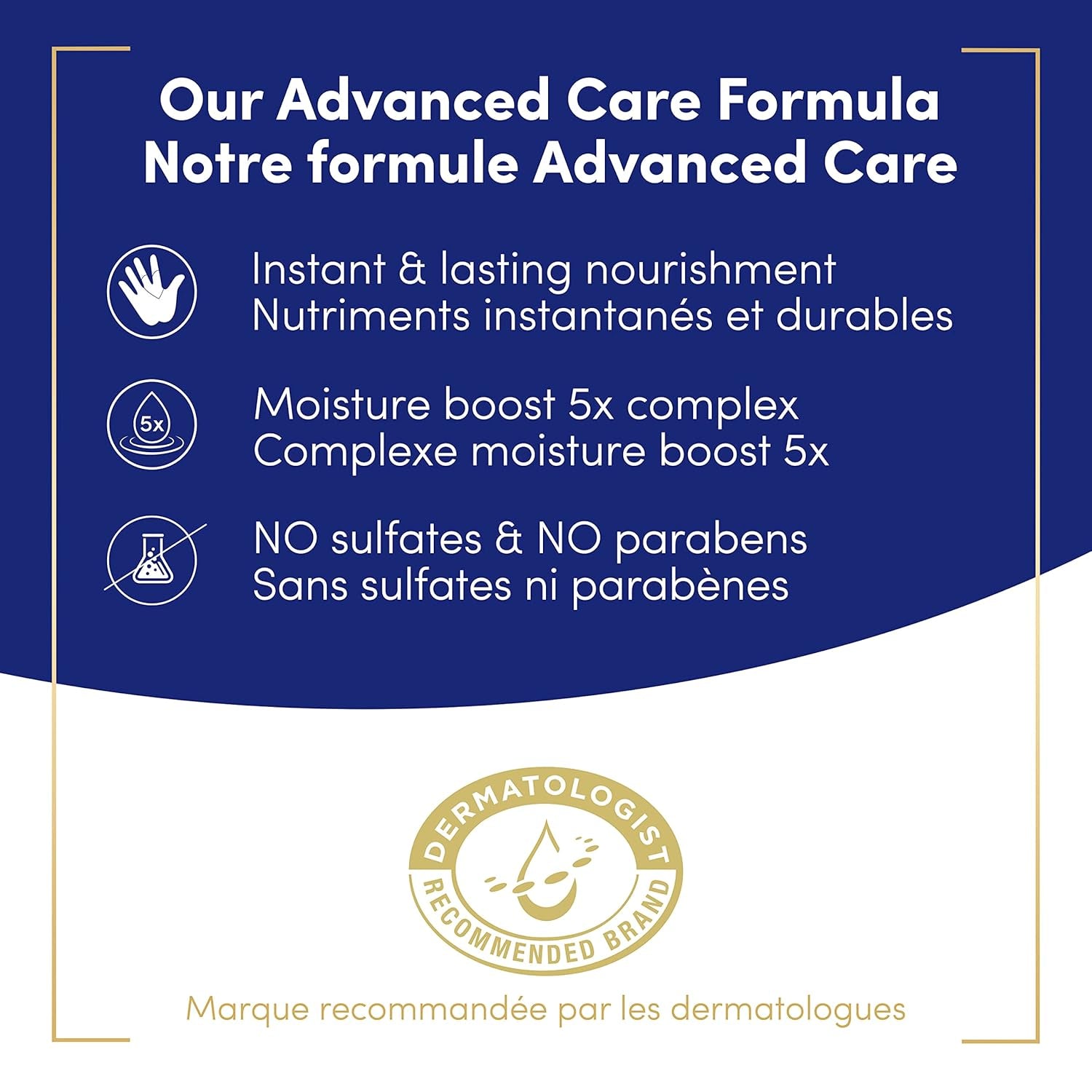 Advanced Care Hand Wash Deep Moisture 4 Count for Soft, Smooth Skin, More Moisturizers than the Leading Ordinary Hand Soap, 12 Oz