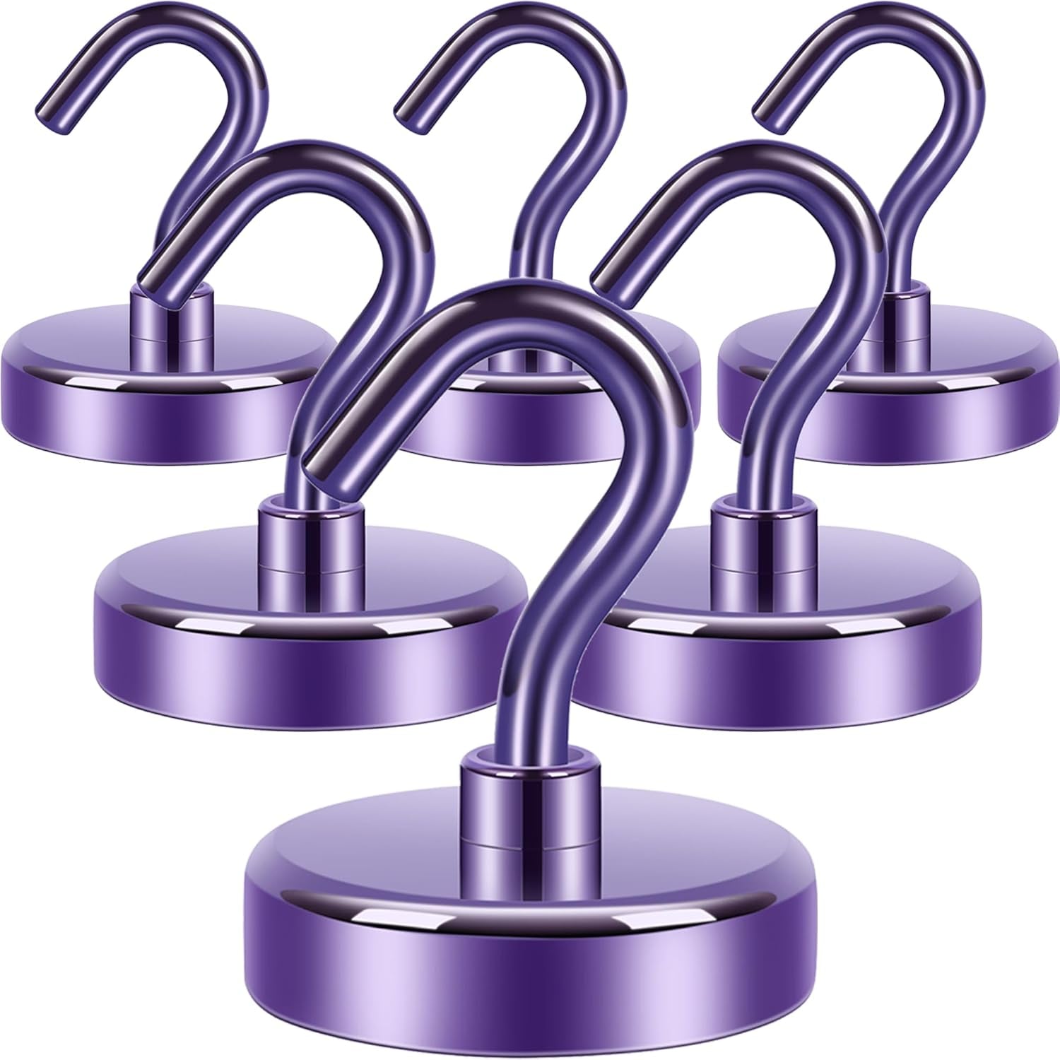 Magnetic Hooks, Cruise Ship Essentials, 30Lb+ Heavy Duty Magnetic Hooks for Cruise Cabins, Refrigerator, Grill, Hanging, and Travel | Extra Strong Must-Haves Magnet Hook