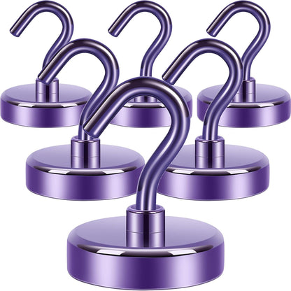Magnetic Hooks, Cruise Ship Essentials, 30Lb+ Heavy Duty Magnetic Hooks for Cruise Cabins, Refrigerator, Grill, Hanging, and Travel | Extra Strong Must-Haves Magnet Hook
