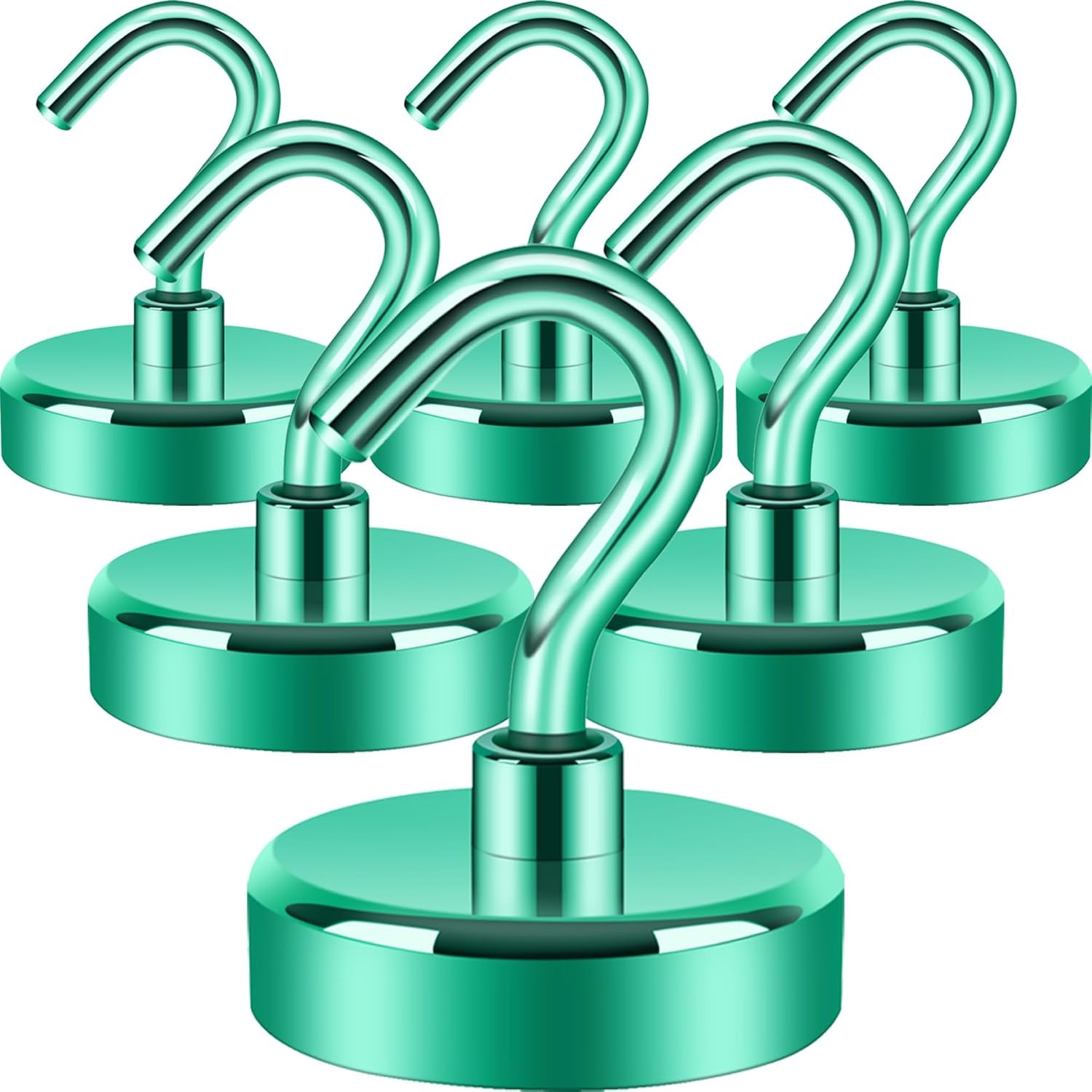 Magnetic Hooks, Cruise Ship Essentials, 30Lb+ Heavy Duty Magnetic Hooks for Cruise Cabins, Refrigerator, Grill, Hanging, and Travel | Extra Strong Must-Haves Magnet Hook