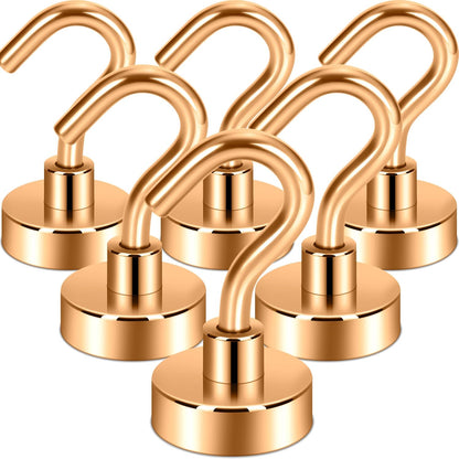 Magnetic Hooks, Cruise Ship Essentials, 30Lb+ Heavy Duty Magnetic Hooks for Cruise Cabins, Refrigerator, Grill, Hanging, and Travel | Extra Strong Must-Haves Magnet Hook