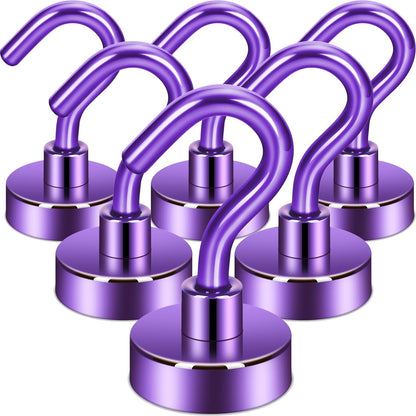 Magnetic Hooks, Cruise Ship Essentials, 30Lb+ Heavy Duty Magnetic Hooks for Cruise Cabins, Refrigerator, Grill, Hanging, and Travel | Extra Strong Must-Haves Magnet Hook