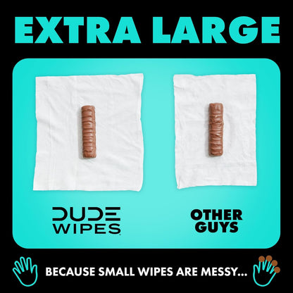 - Flushable Wipes - 6 Pack, 288 Count - Mint Chill - Vitamin-E, Aloe, Eucalyptus & Tea Tree Oils - Septic and Sewer Safe