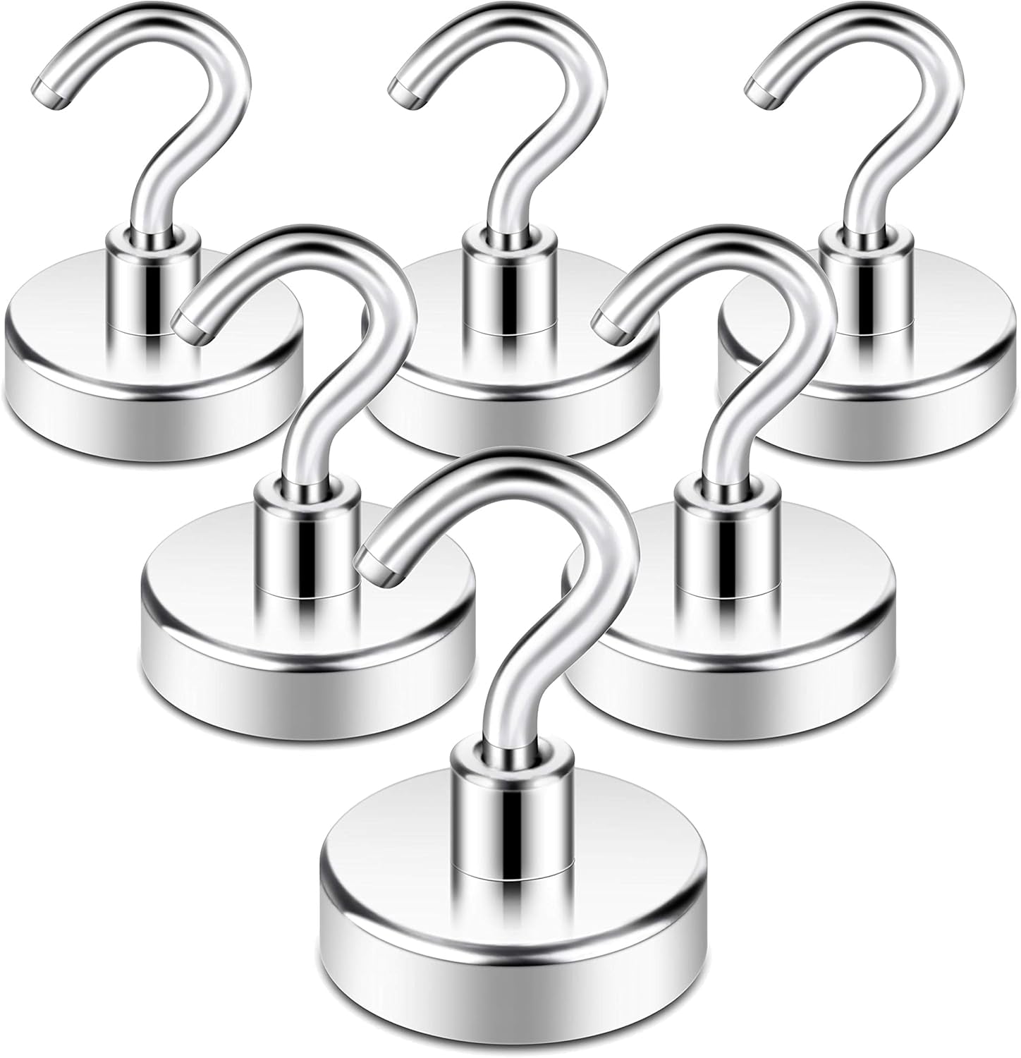 Magnetic Hooks, Cruise Ship Essentials, 30Lb+ Heavy Duty Magnetic Hooks for Cruise Cabins, Refrigerator, Grill, Hanging, and Travel | Extra Strong Must-Haves Magnet Hook