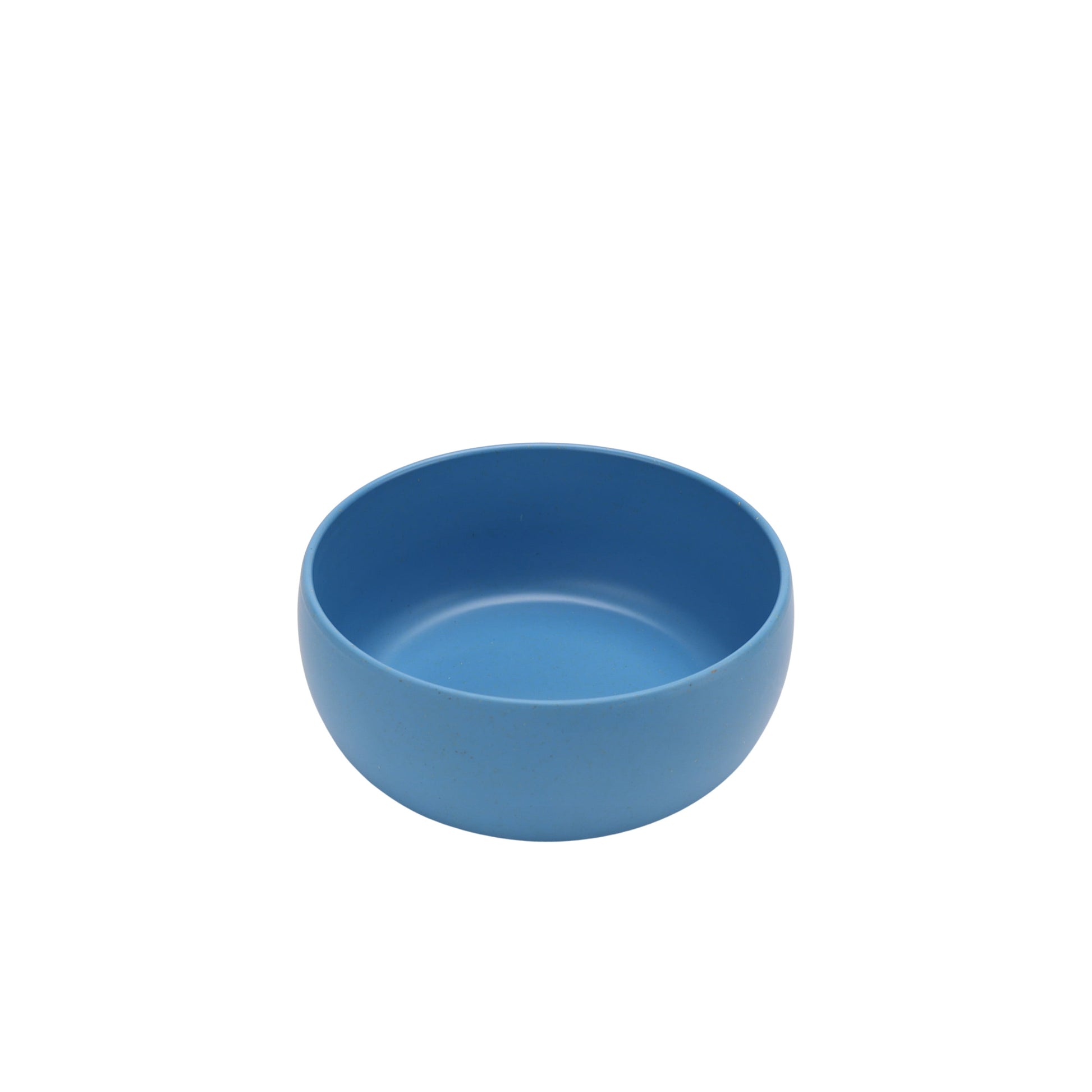 Bamboo Melamine Serving Bowl & Dip Bowl, Blue